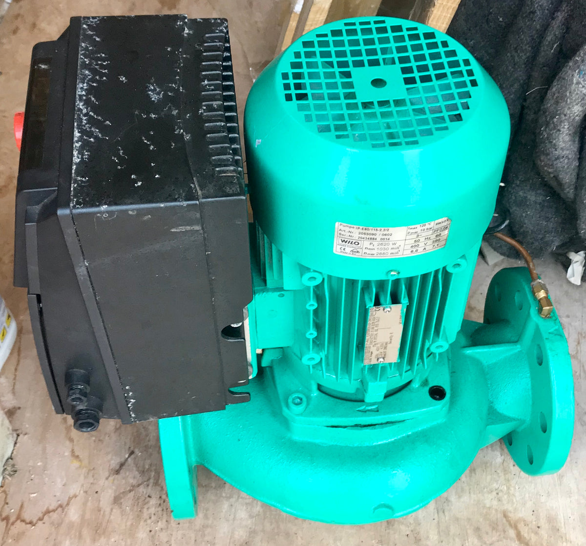 Wilo IP-E 80/115-2.2/2 2053090 Dn80 In Line Pump 415v (no controller) #1914