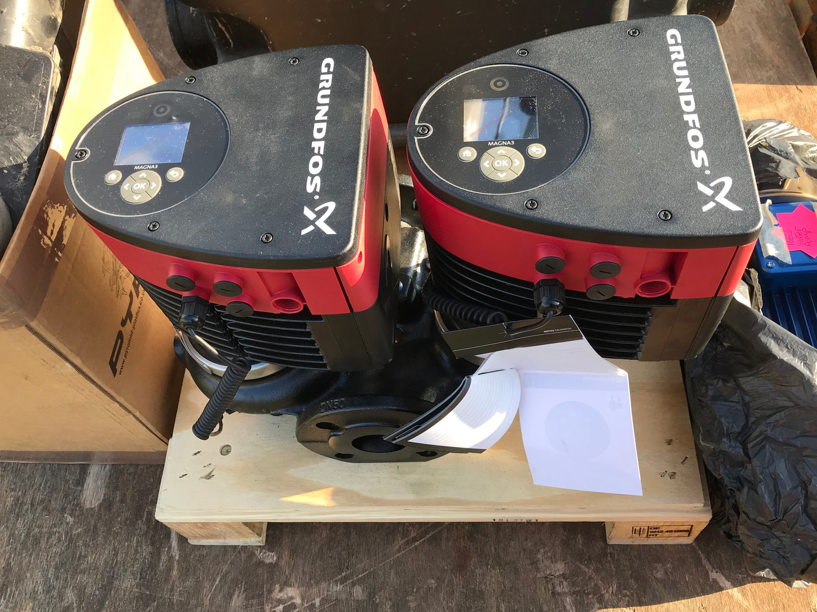 Grundfos Magna3 D 50-120f Variable Speed Circulation Pump Heating 97924479 #983