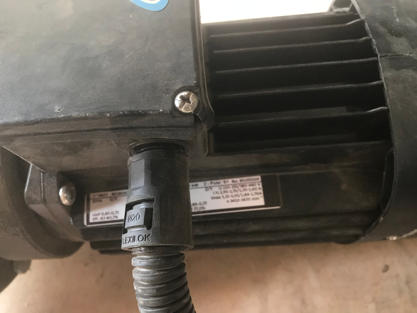 GRUNDFOS TP 50-120/2 A F A BUBE 0.75KW 96402116 SINGLE STAGE SINGLE HEAD IN LINE 2 POLE 415V #1309 USED