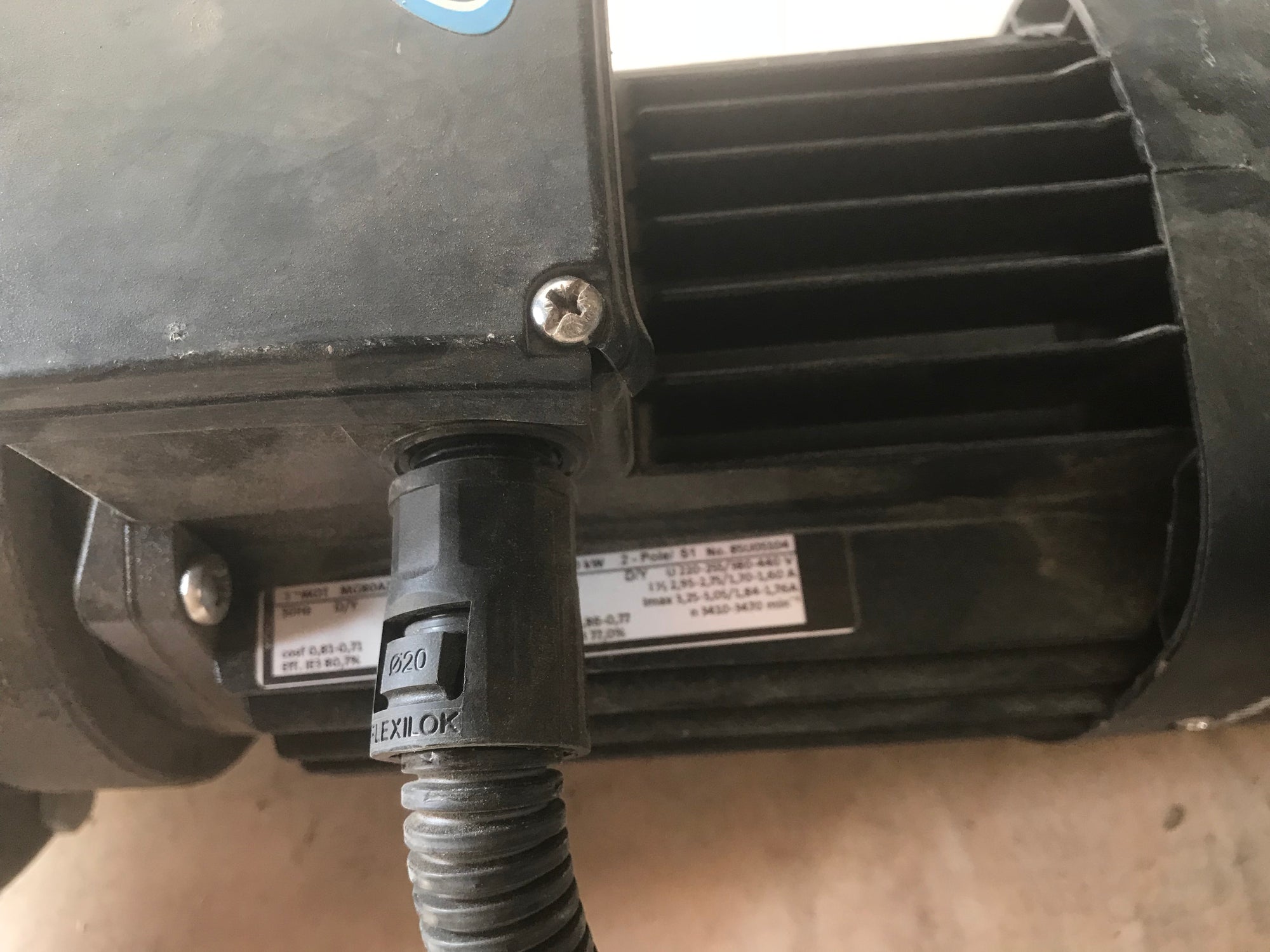 GRUNDFOS TP 50-120/2 A F A BUBE 0.75KW 96402116 SINGLE STAGE SINGLE HEAD IN LINE 2 POLE 415V #1309 USED