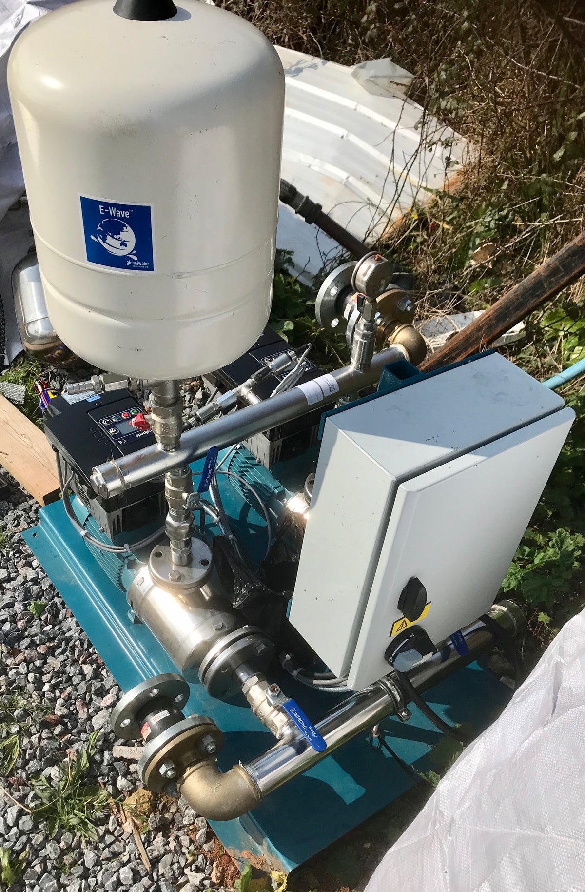 Calpeda IMAT 2MXH406-TTA-24 Twin Pump Booster Set 415v 6bar #1714