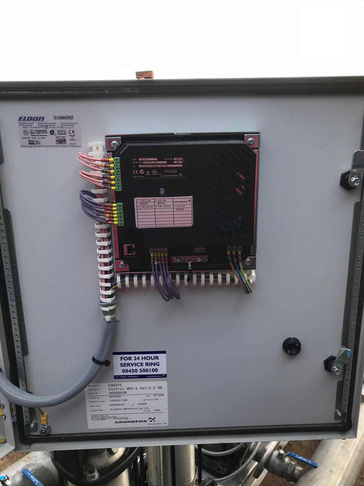 Grundfos Hydro MPC E 5 CRIE 15-7 Pump Booster Set 95011374 #756