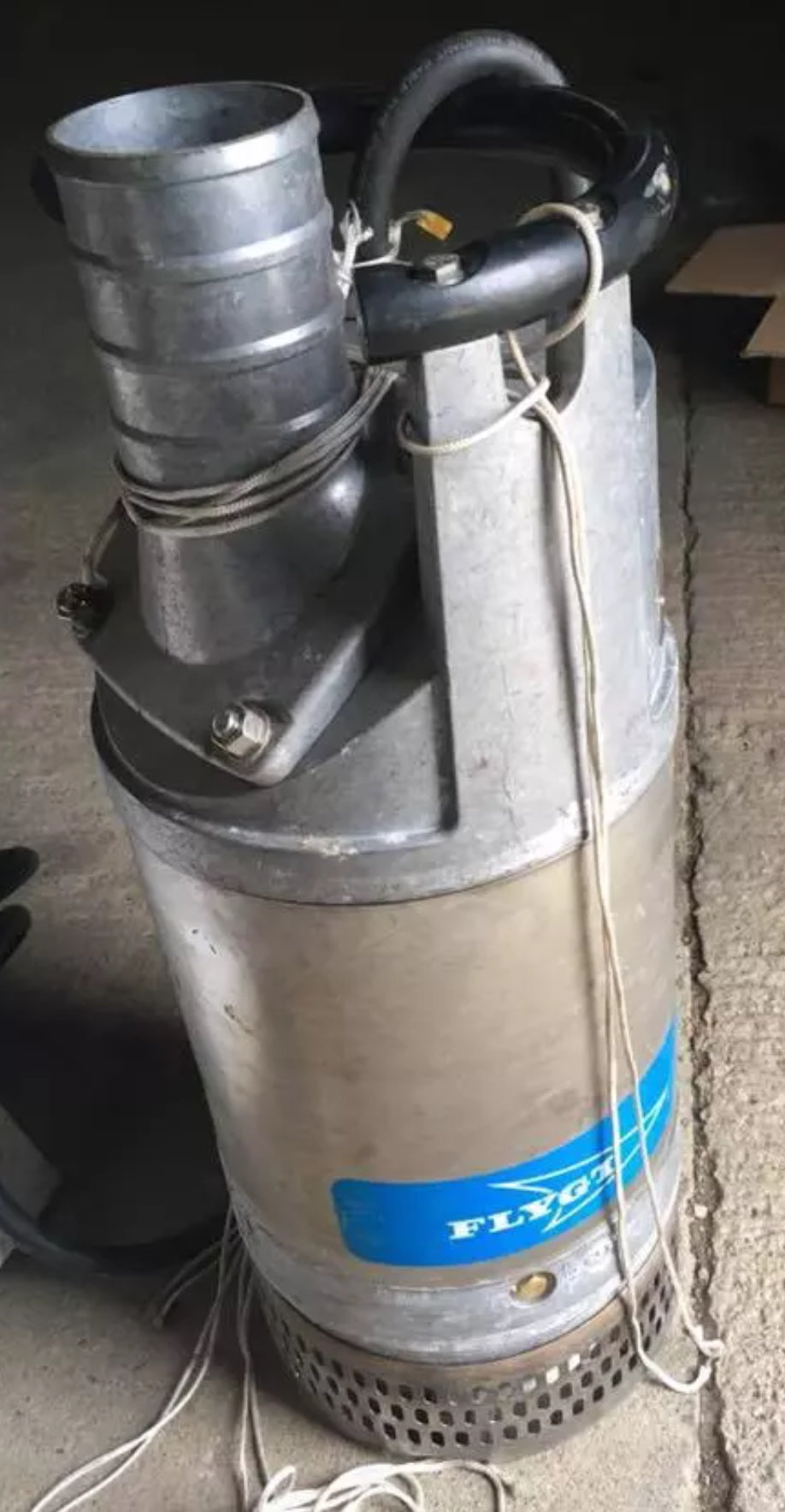 Flygt 2640.180 228 5.6kw 3~ submersible dewatering pump 4 inch #677