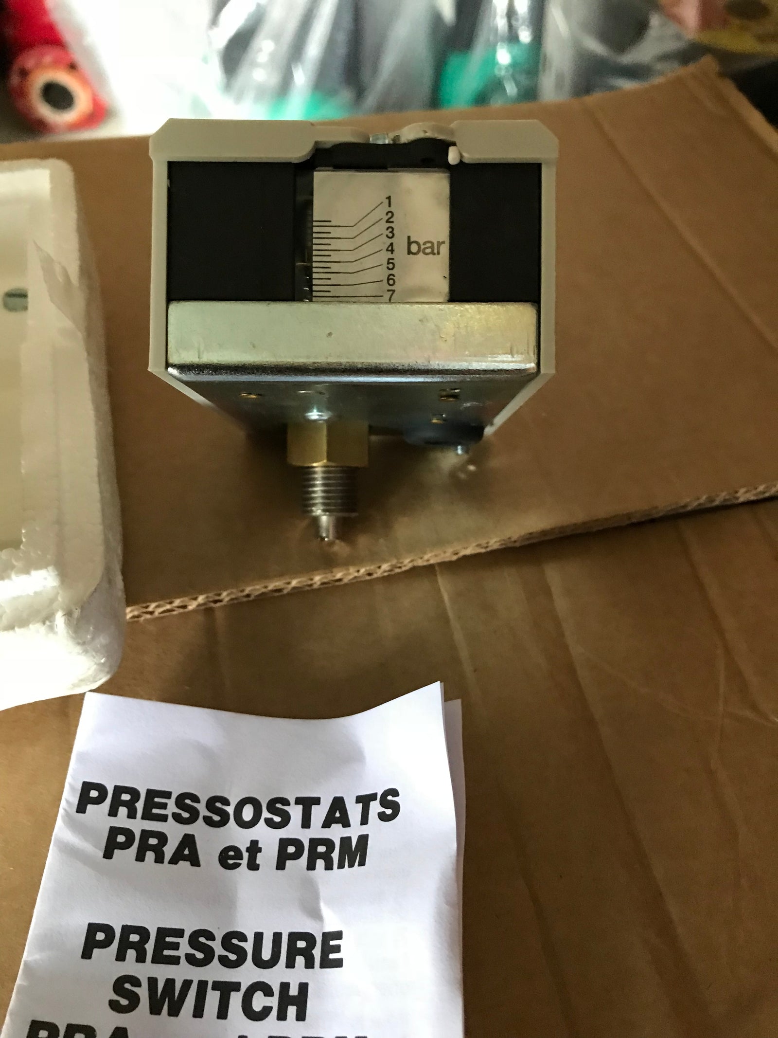 Sopac PRA Pressostat 01.01 Pressure Sensor Transducer