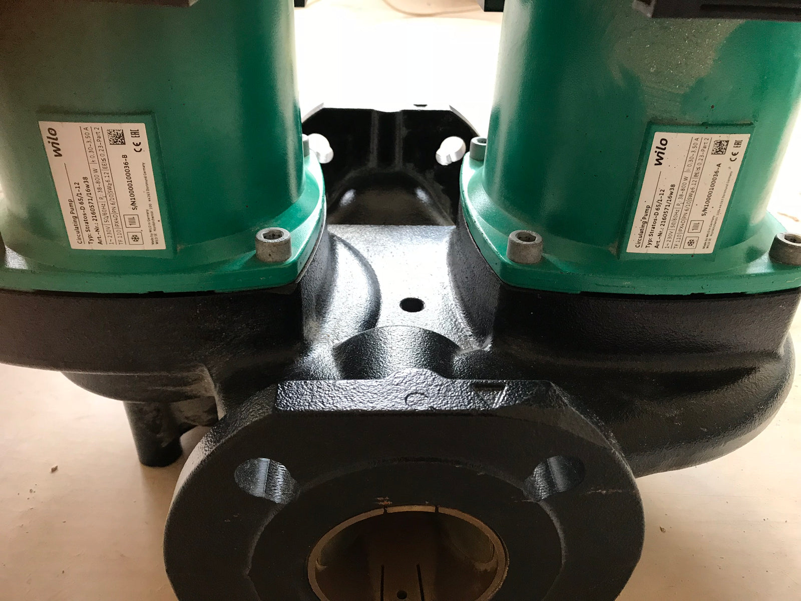 Wilo Stratos-D 65/1-12 1PH PN6/10 Pump - 2160571 #1116 USED