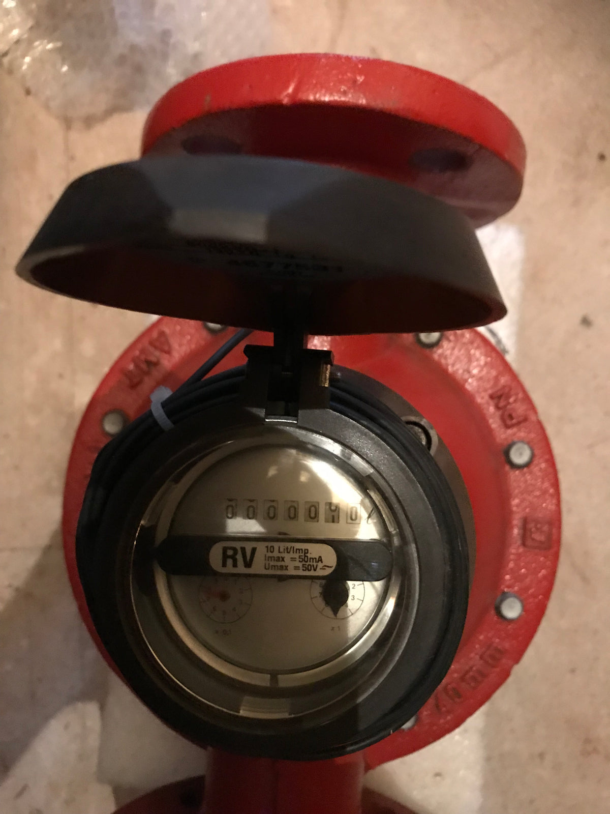 Honeywell Elster VZO 40 FL RV oil meter DN40 PN25 #1376