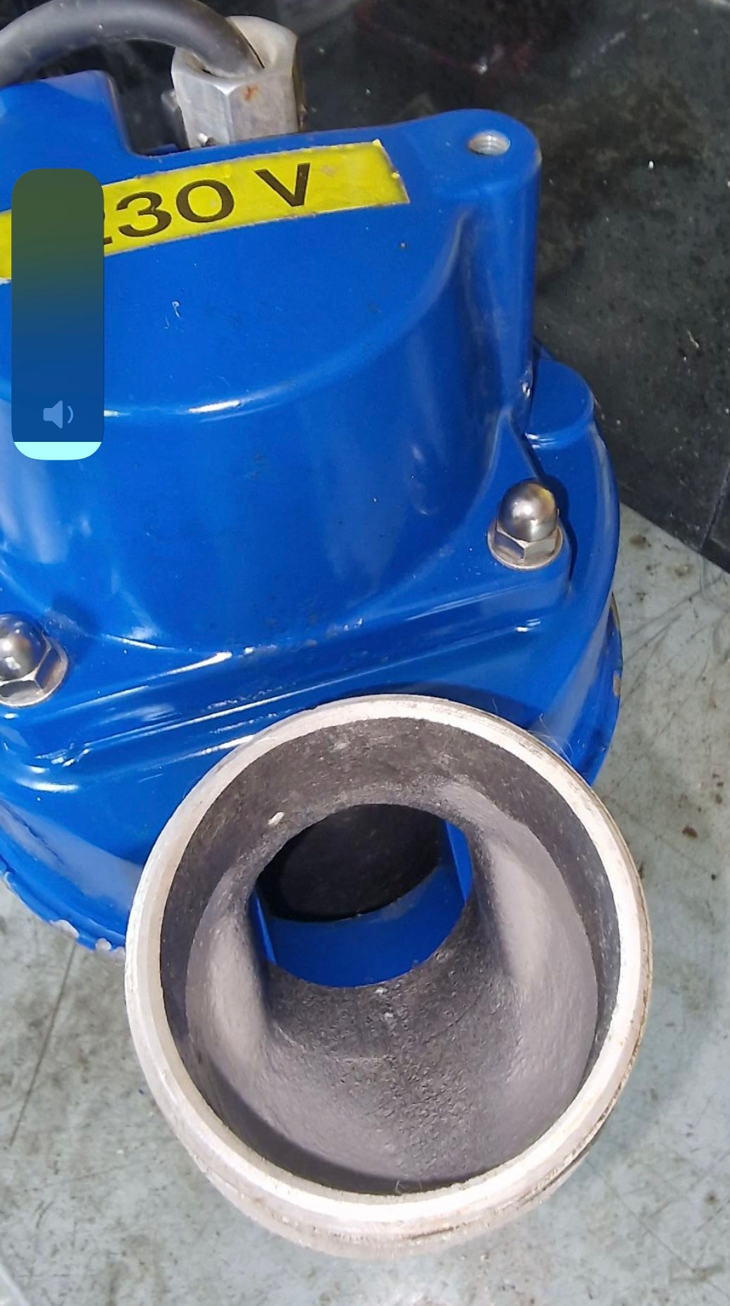 ABS J12 W 230v DOL Submersible Drainage Pump 2 1/2" #3406 USED