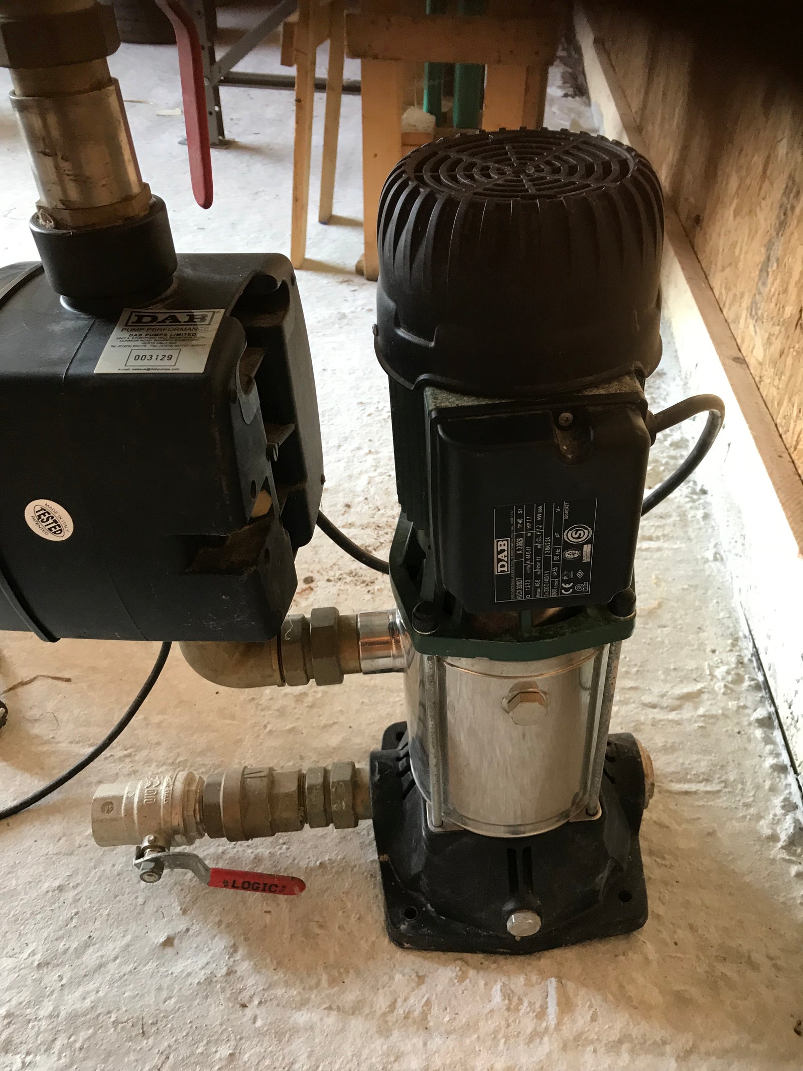 DAB 1 KVC AD Booster Pump 1 KVC AD 30/80 M 230V Pressure Booster Set Active  #885