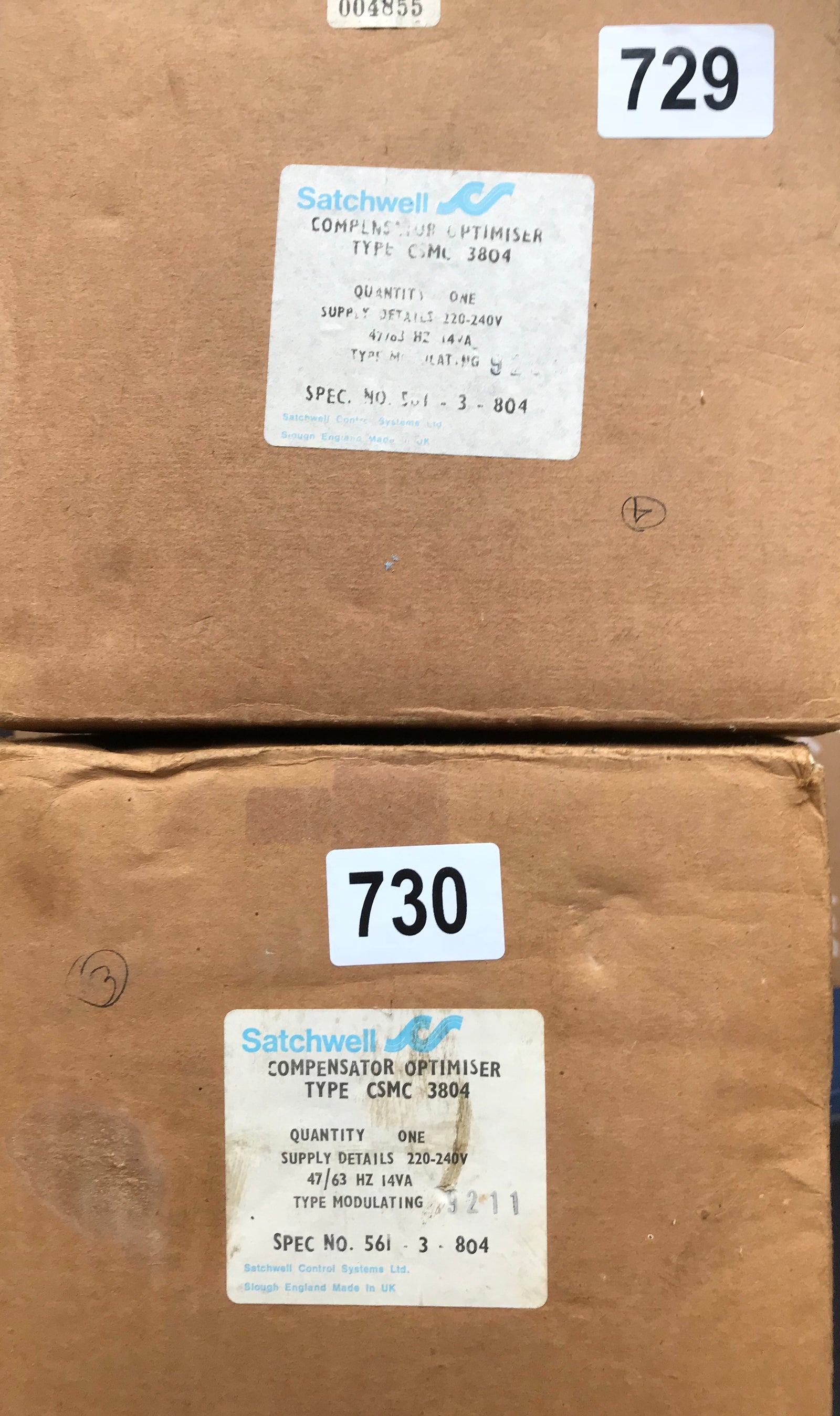 Schneider Satchwell CSMC 3804 Climatronic compensator Control panel #729