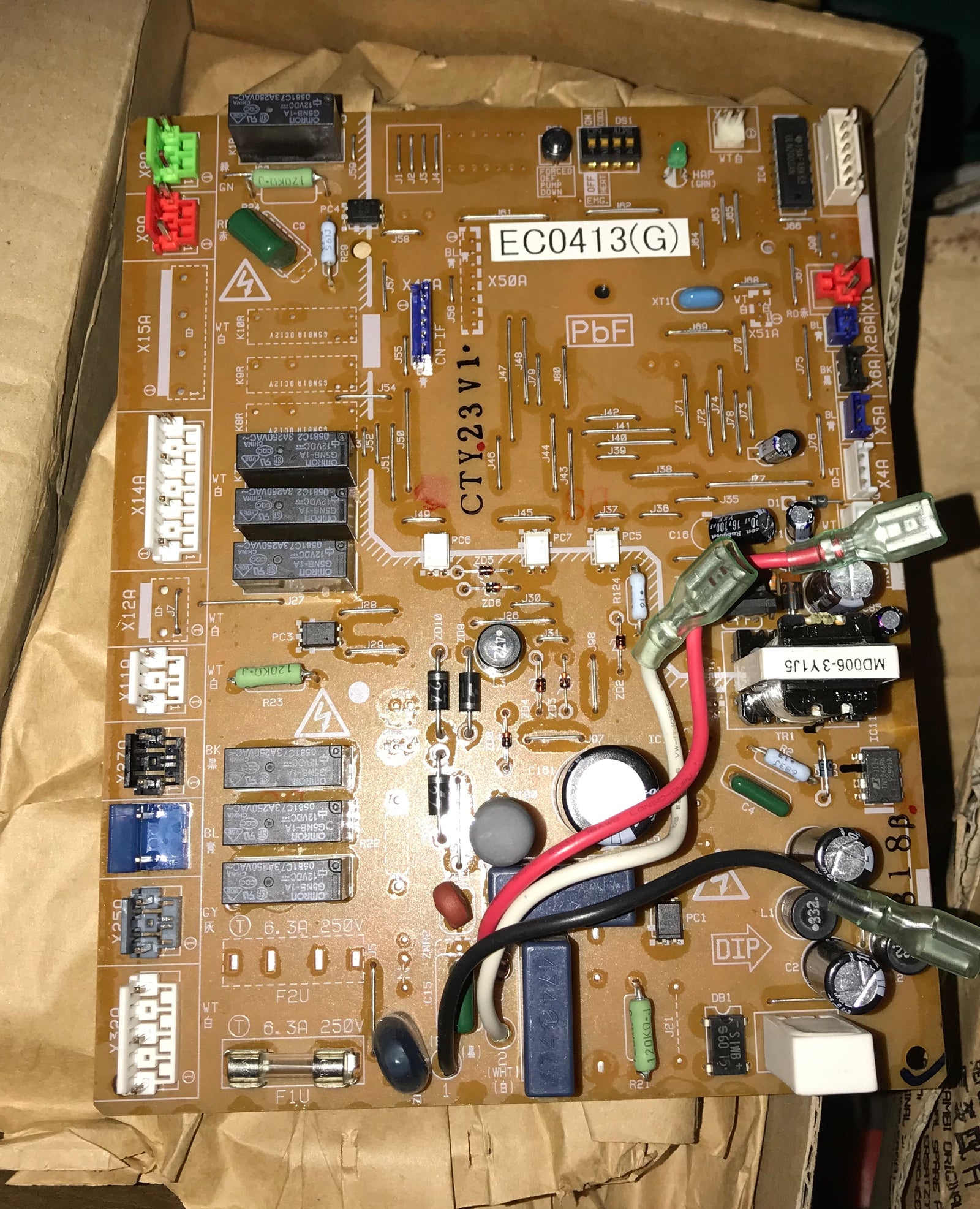 Daikin PCB 5001981 RC0413 RQ71 #1771