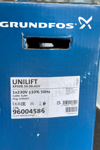 Grundfos AP50B.50.08.A1V 96004586 230v DIRTY WATER AND SEWAGE W/FLOATSWITCH Submersible Pump 2" #3078/89