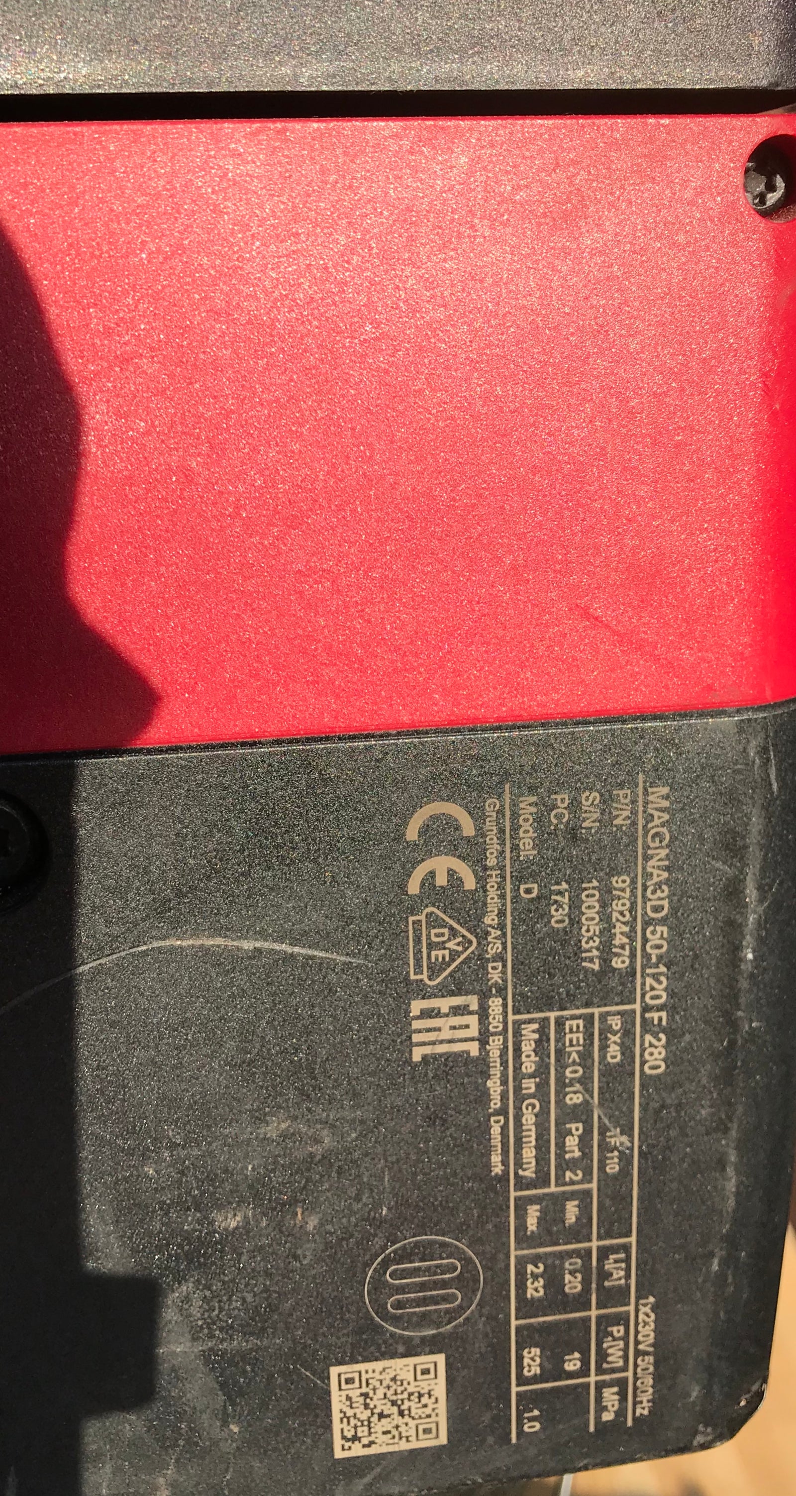 Grundfos Magna3 D 50-120f Variable Speed Circulation Pump Heating 97924479 #983