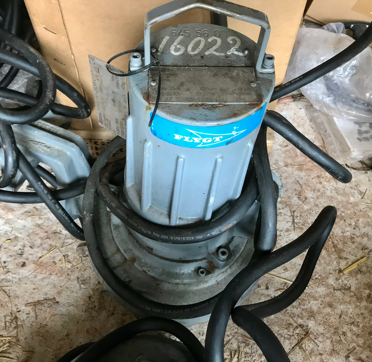 Flygt DP 3068.180 472 1.5kw 3~ submersible waste water pump #2217