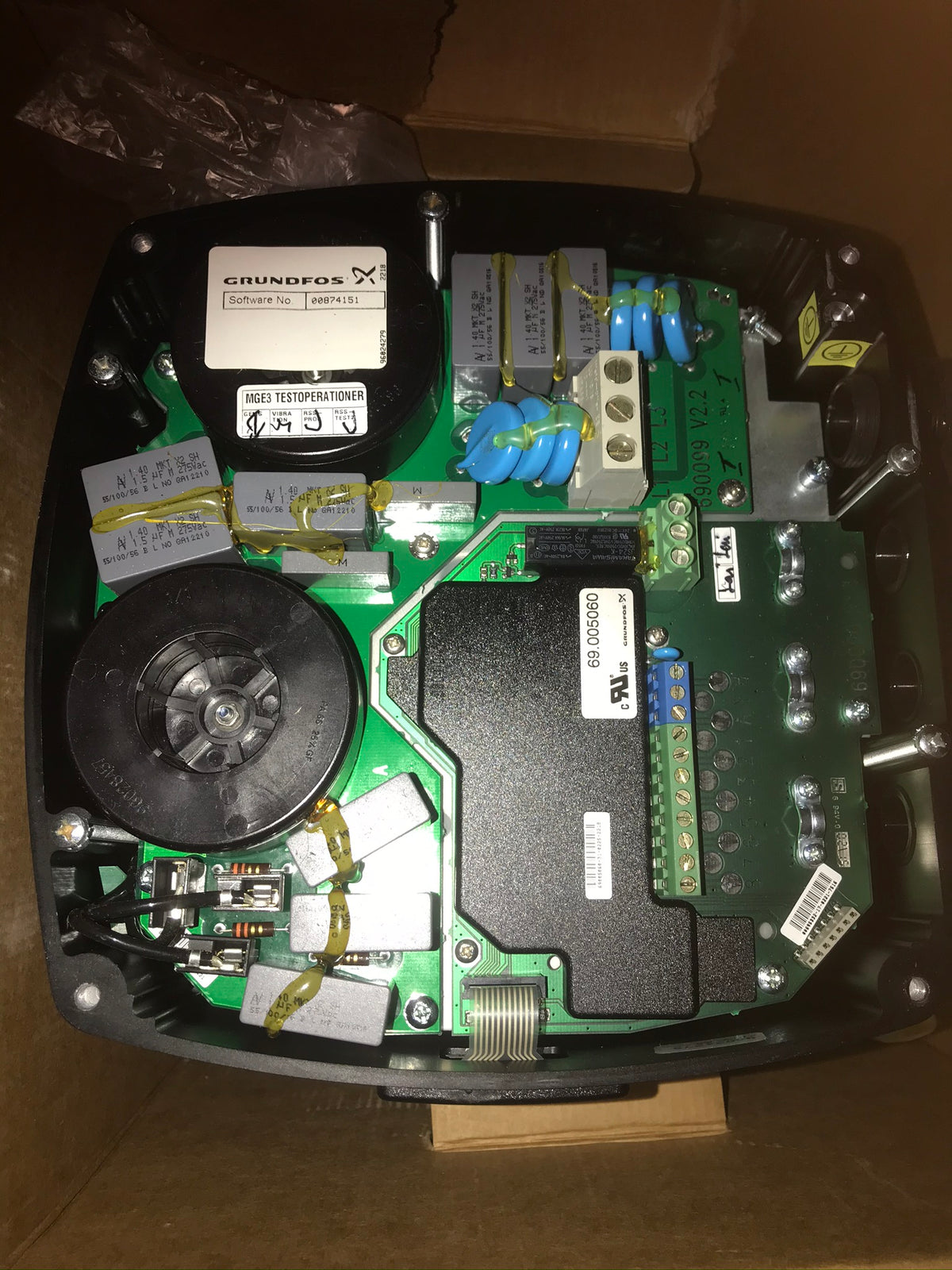 Grundfos MGE90SA Terminal Inverter Control Box 1.5kW for 85555706 415v #2477