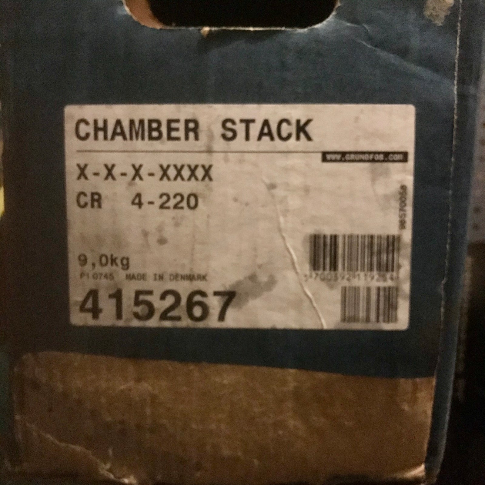 GRUNDFOS CR 4-220 CHAMBER STACK KIT 415267 #2462