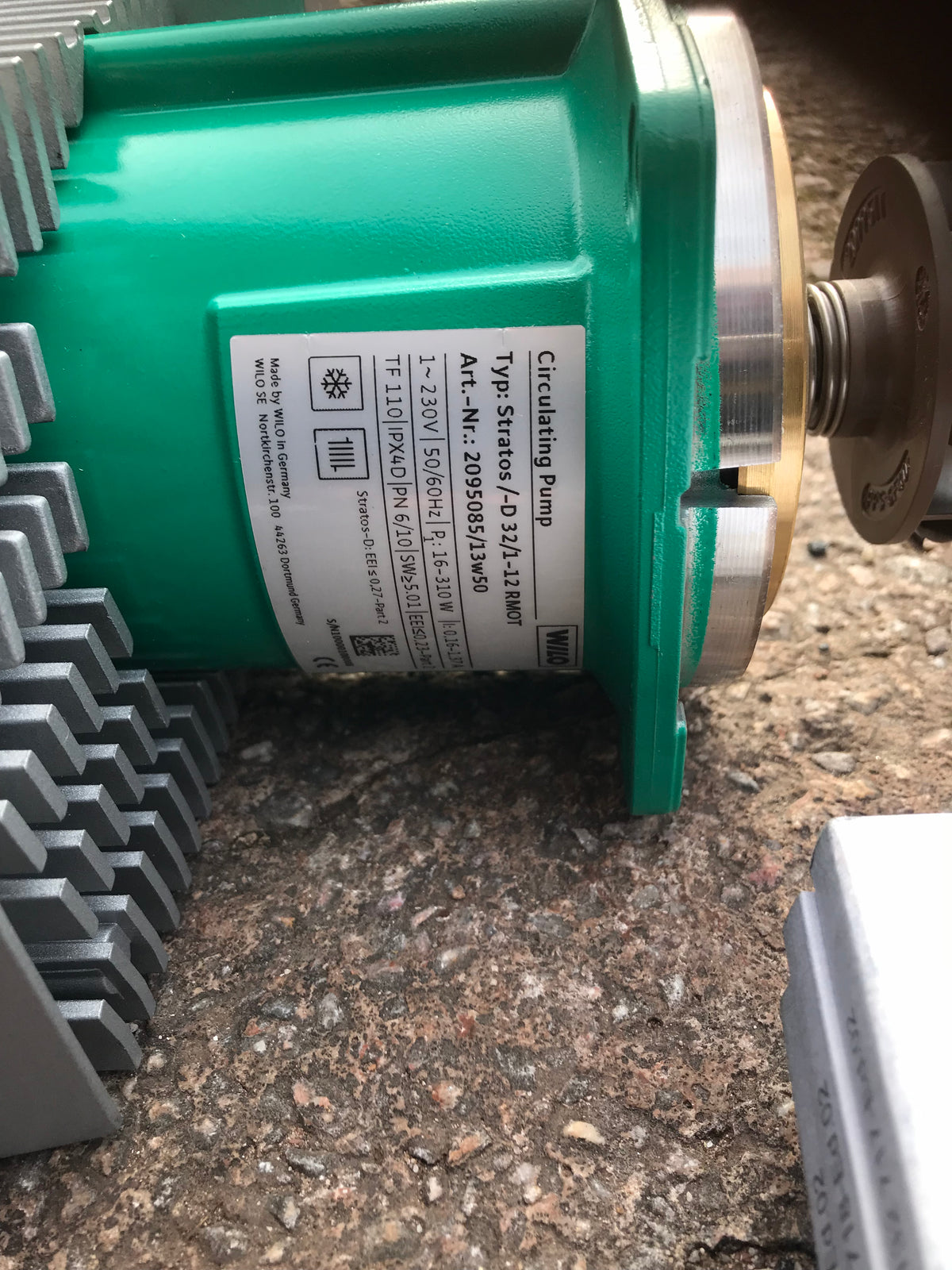 wilo stratos D 32/1-12 replacement head circulator pump 2095085 #1273