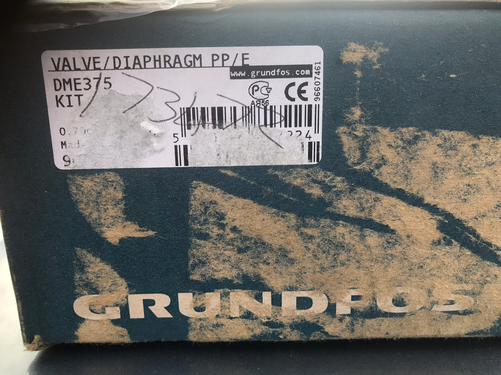 Grundfos Dosing Pump Service Kit DME 375-10 A 96520384 #1595