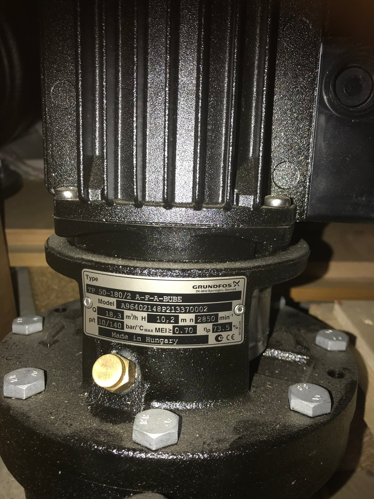 TP50-180/2 A-F-A-BUBE 96402148 Single Stage In Line Pump #1414 VAT