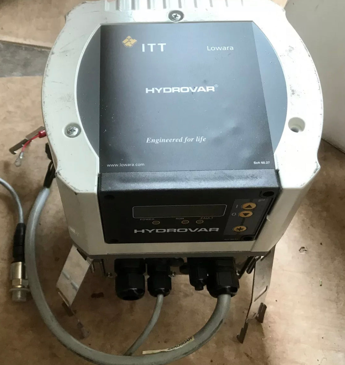 Lowara 3SVH08 N007T 240v Vertical Multistage Pump e-SVH Hydrovar 0.75kw #2022c