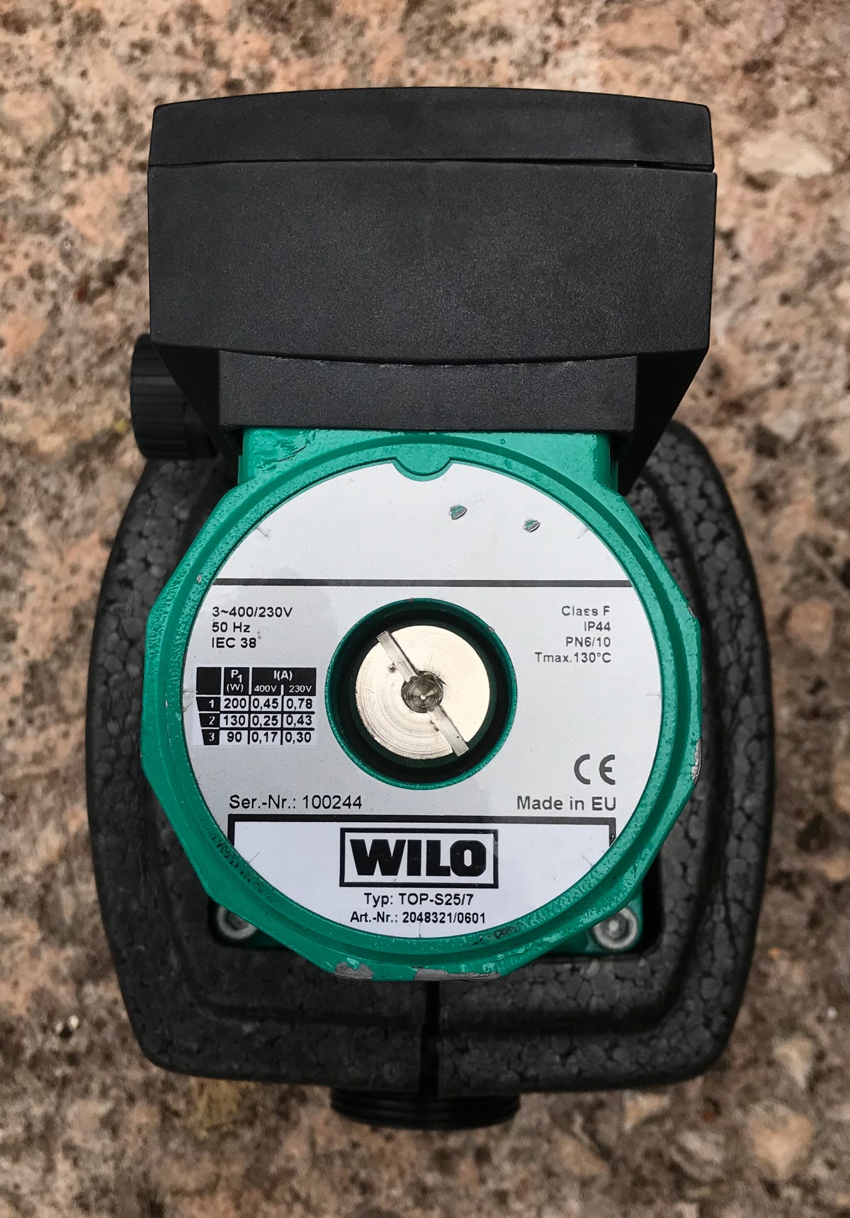 Wilo Pump TOP-S/SD 25/7 2048321 415v #1529