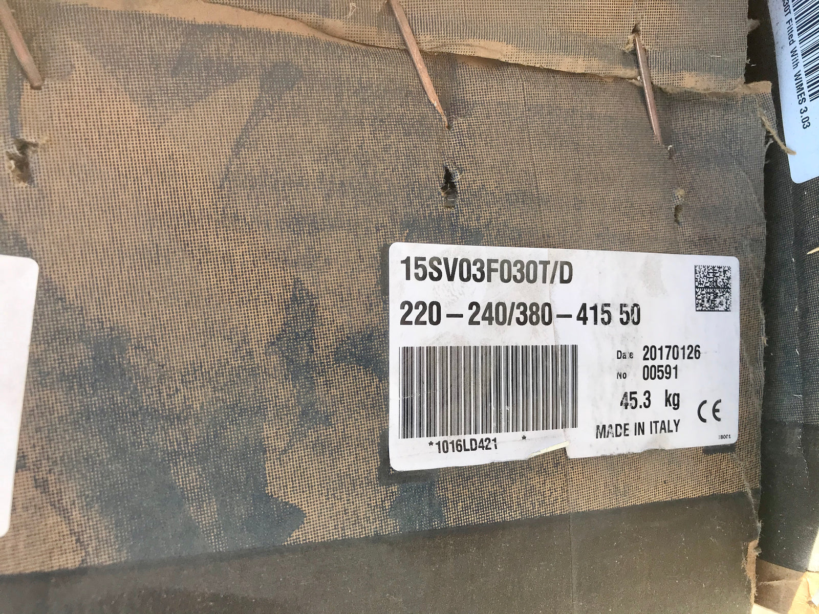 Lowara 15SV03 F030T/D 3kw Vertical Multistage Pump 1016LD421 #2592