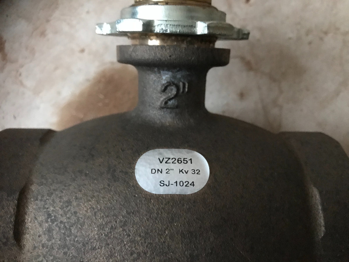 Satchwell Schneider VZ 2651 2 Port 2" Valve Bronze #1231