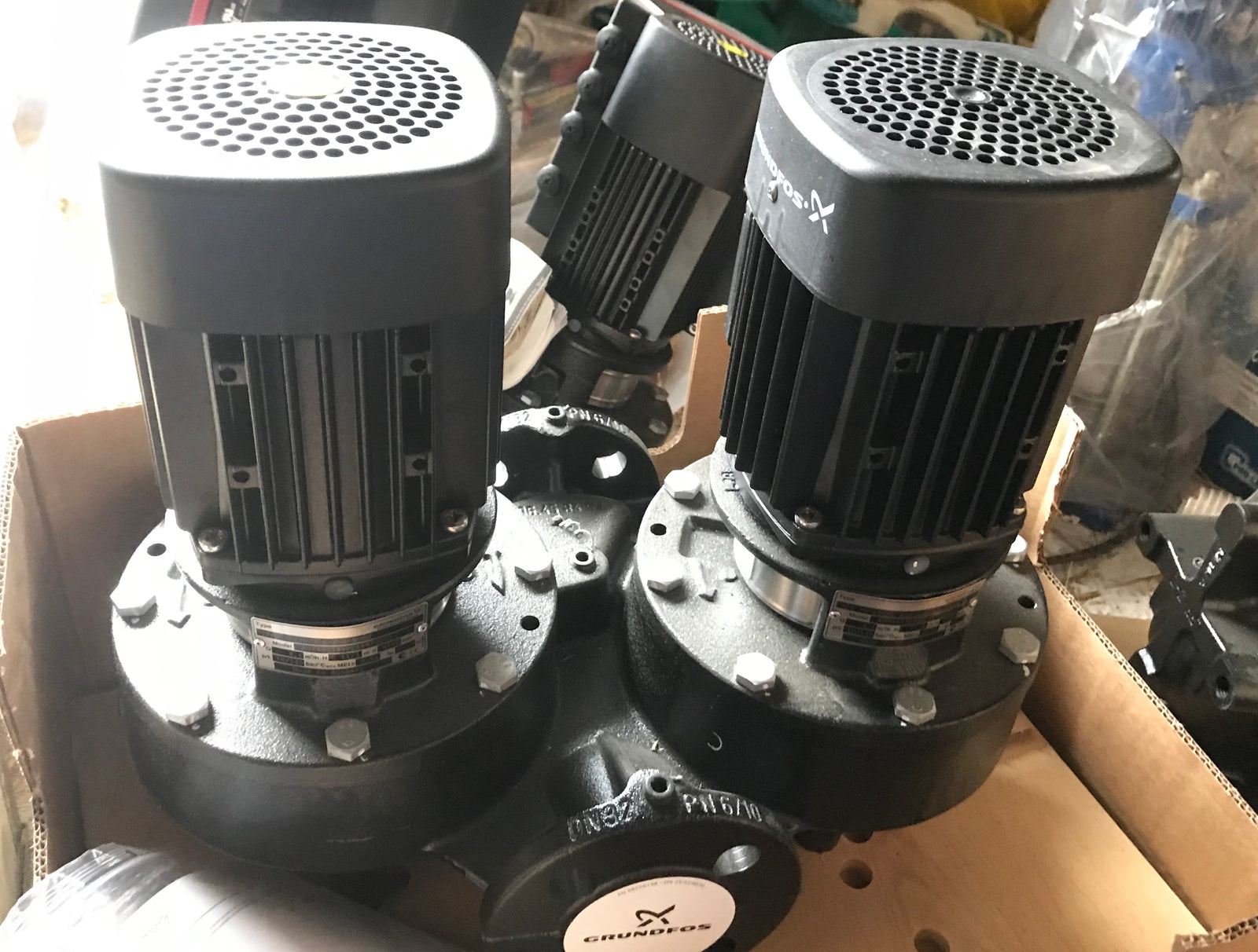 Grundfos TPD 32-180/2 A F A BUBE 0.55kW Single Stage Dual Head In Line 415V 96463749 #1413