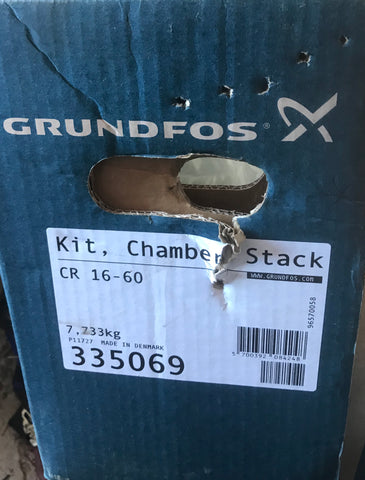 GRUNDFOS CR 16-60 CHAMBER STACK KIT 335069 #2453
