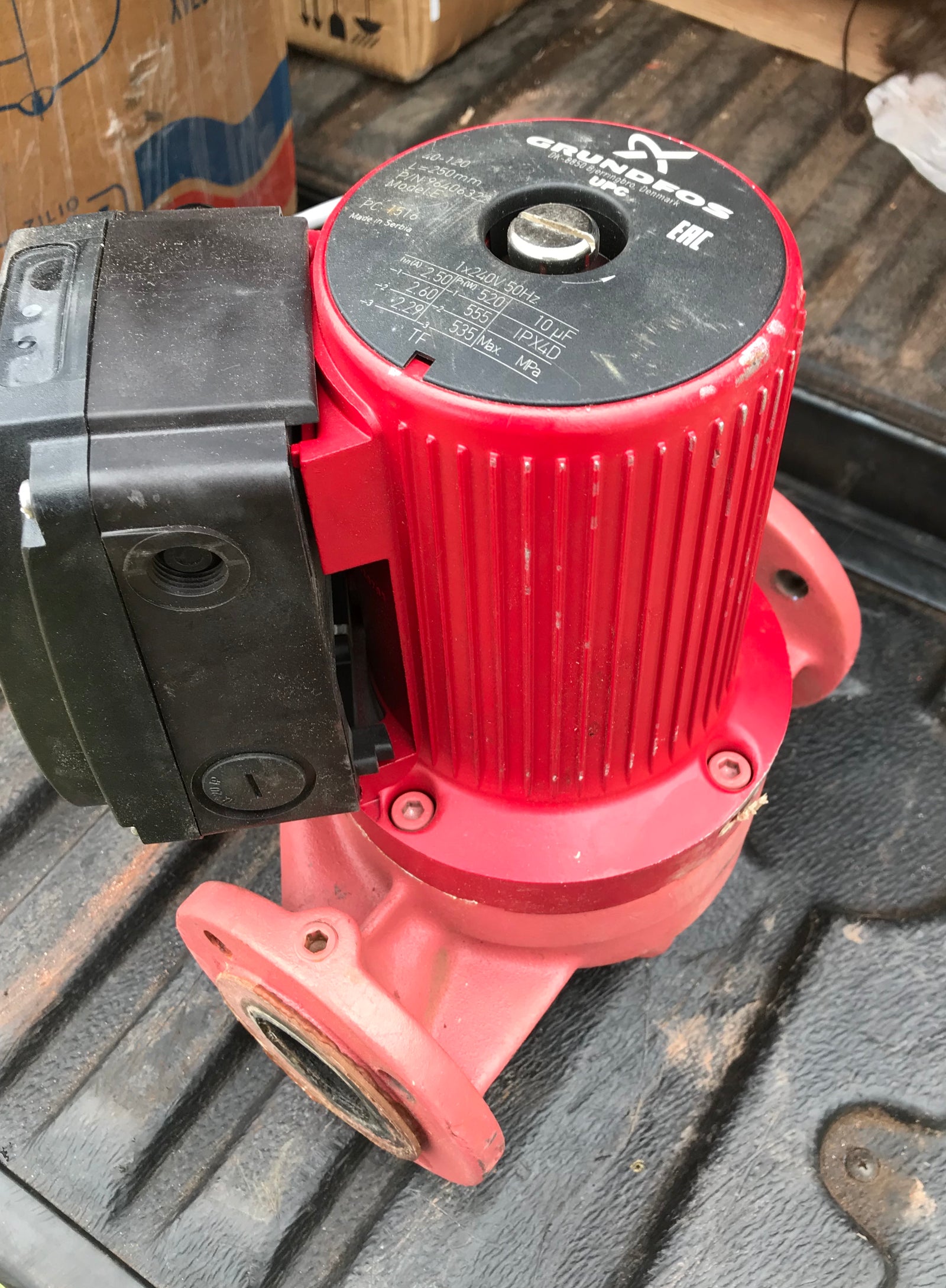 Grundfos UPC/D 40-120 Circulator Pump 96406322 240V #1995 USED