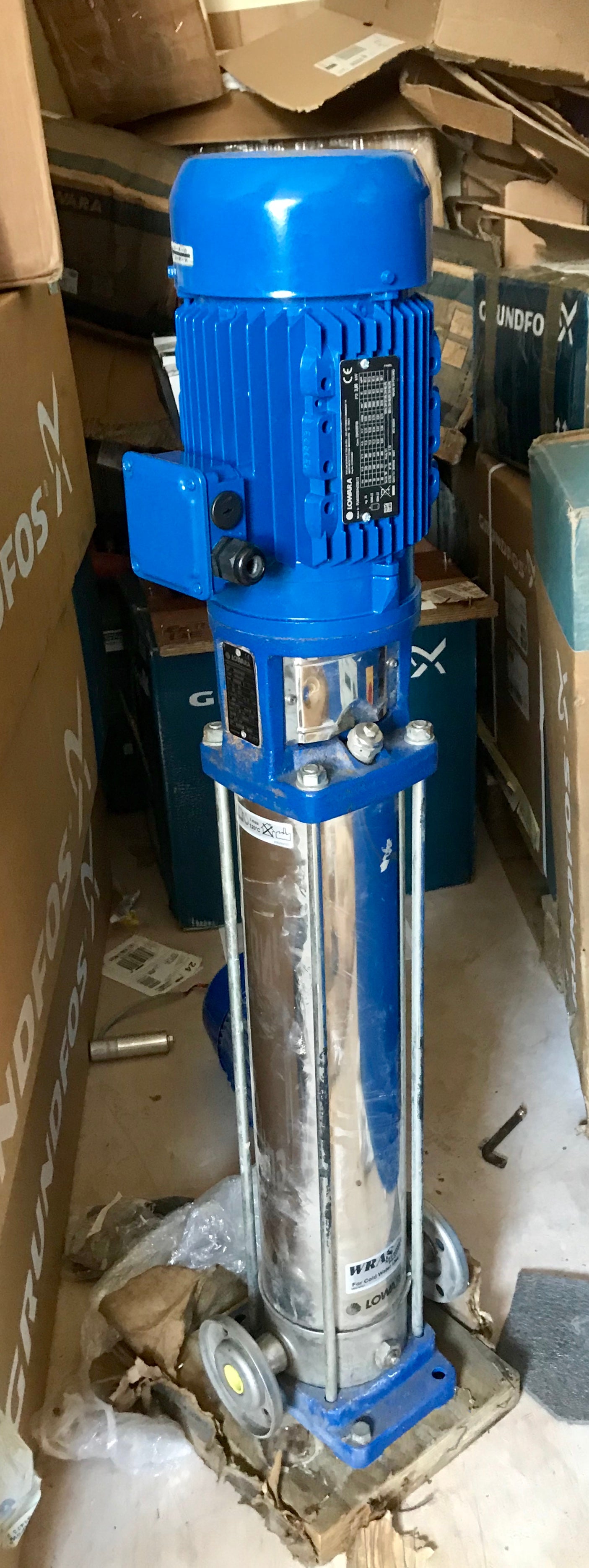 Lowara 10sv07f30 415v Vertical Multistage Pump 3kw #1952