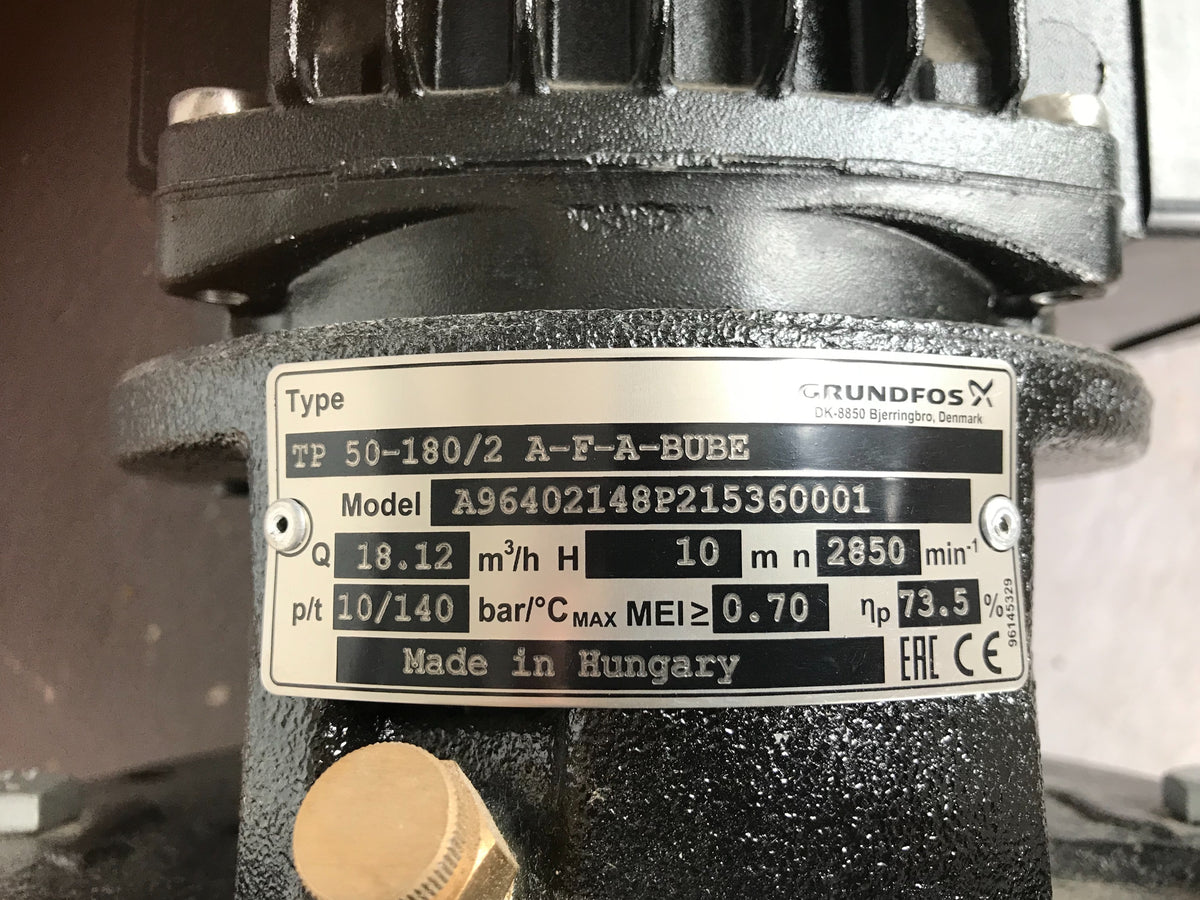 TP50-180/2 A-F-A-BUBE 96402148 Single Stage In Line Pump #978