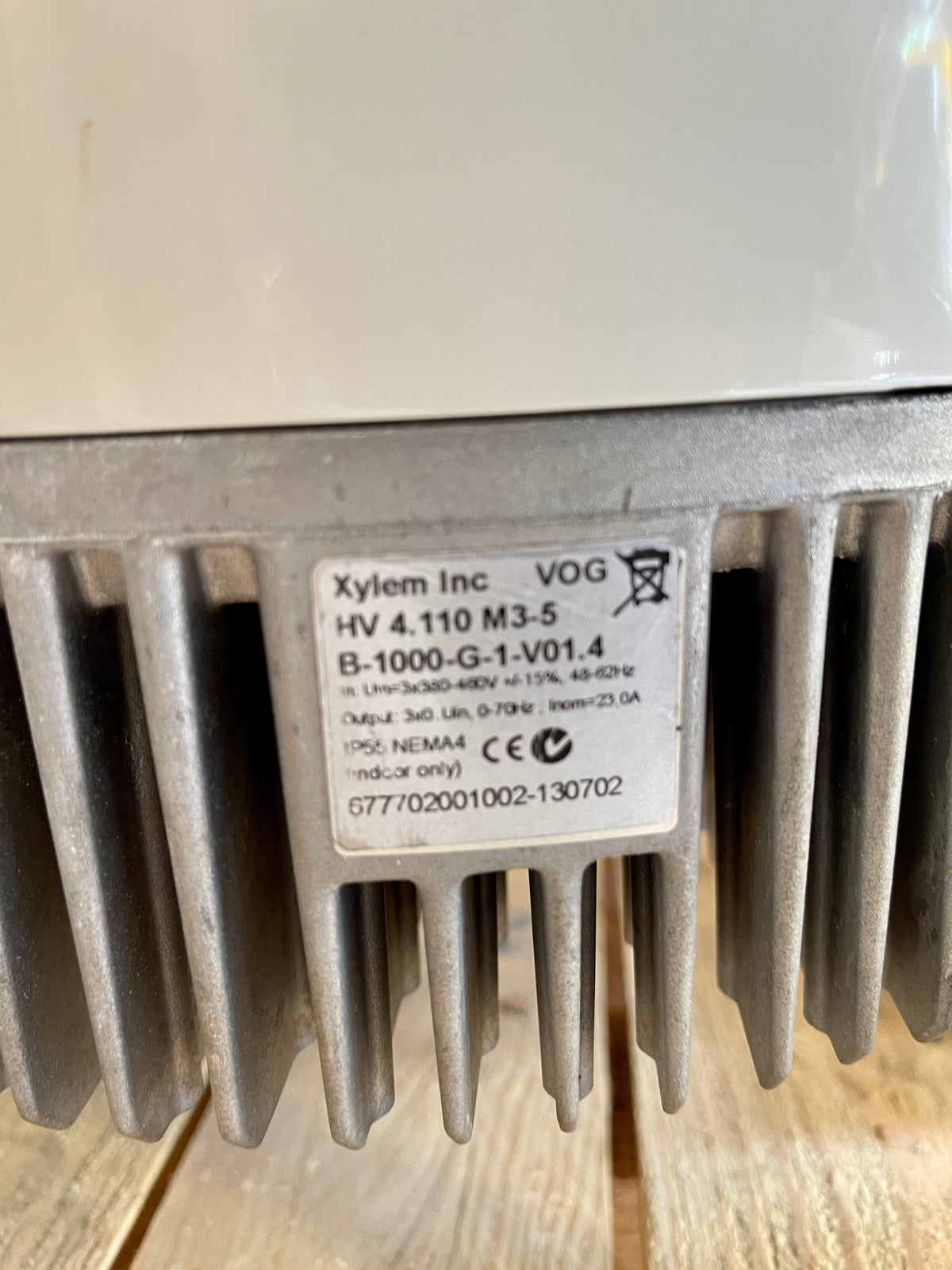 Xylem Hydrovar Inverter Control Unit HV 4.110 M3-5 B-1000-G-1-V0.14 Master 11kW 415v #3276