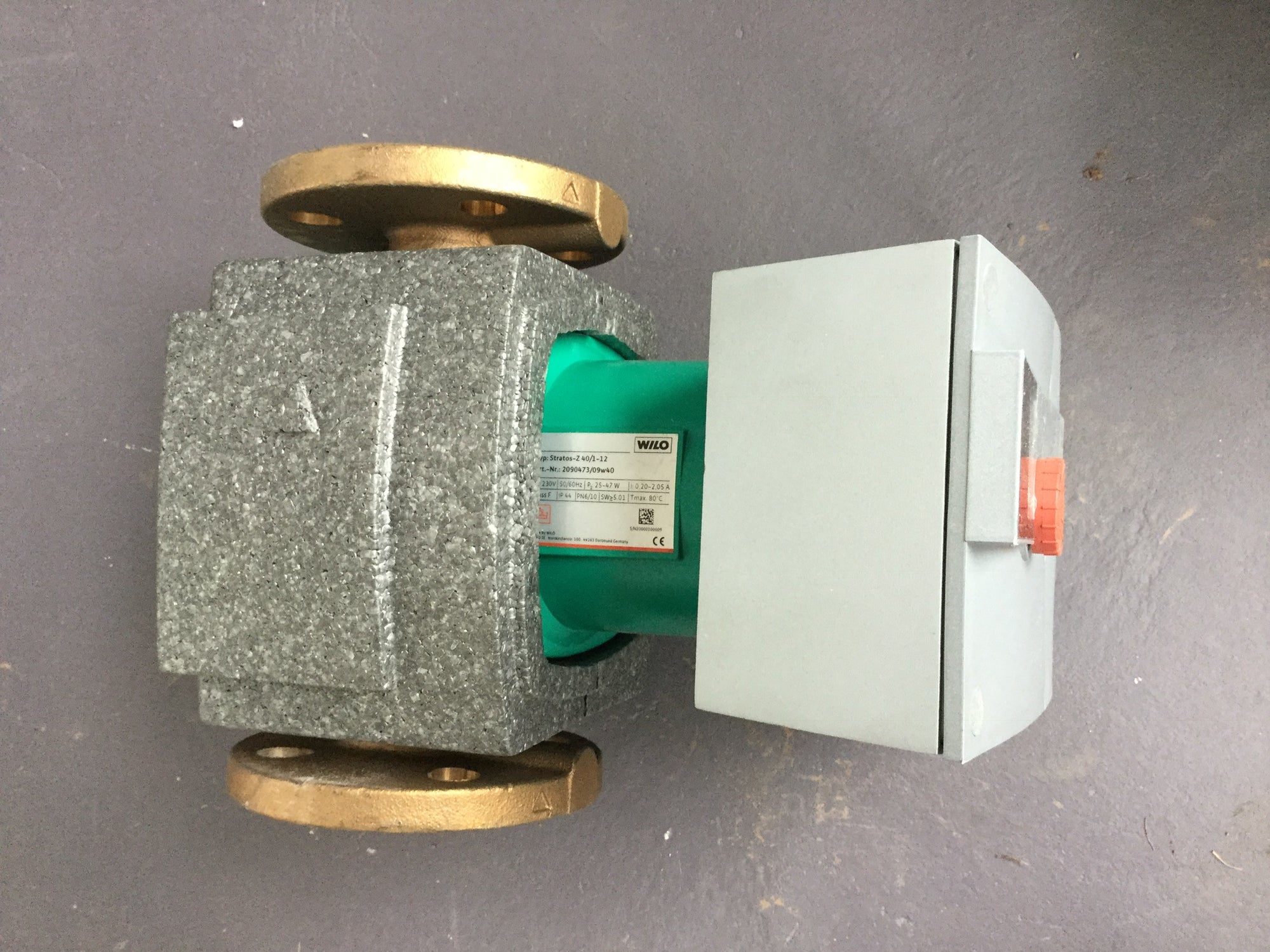 Wilo Stratos Z 40/1-12 Pn6 Pn10 230v Secondary Hot / Drinking Water 2090473 #365
