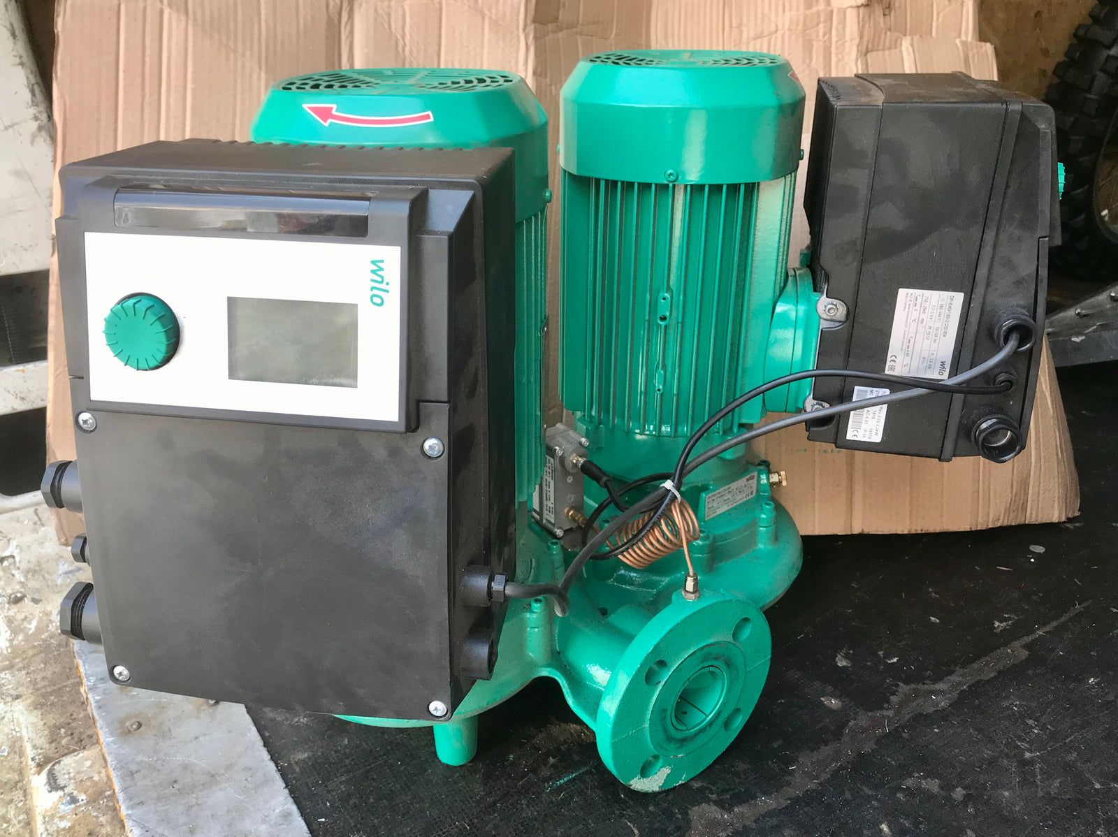 Wilo DP-E 40/130-2,2/2 Twin Head Circulator Pump DN40 2.2kW 2158943 320mm #2611