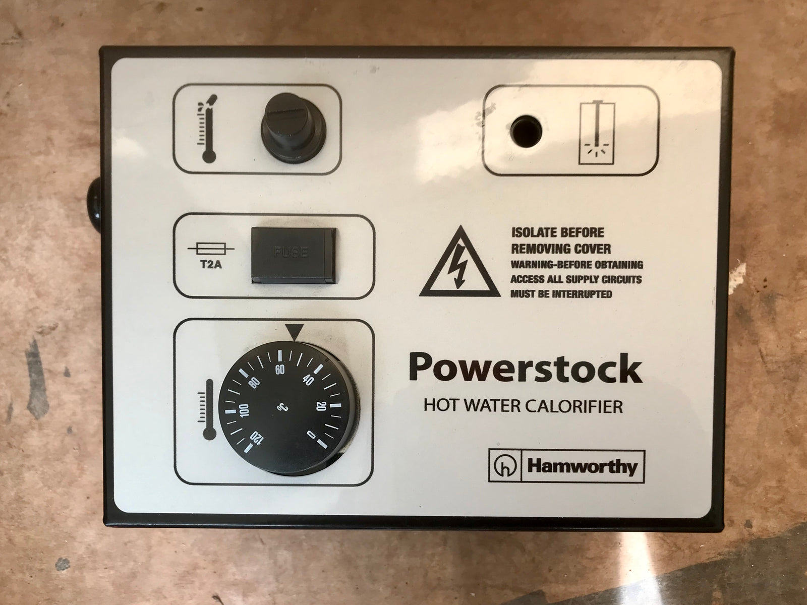Hamworthy 563902185 CONTROL PANEL ASSEMBLY FOR POWERSTOCK #2356