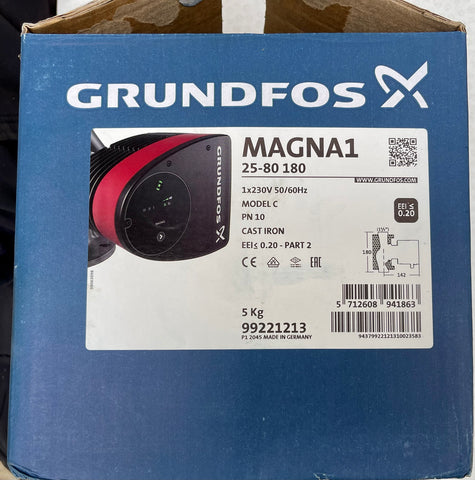 Grundfos Magna1 25-80 180 Circulator Pump 99221213 #3071