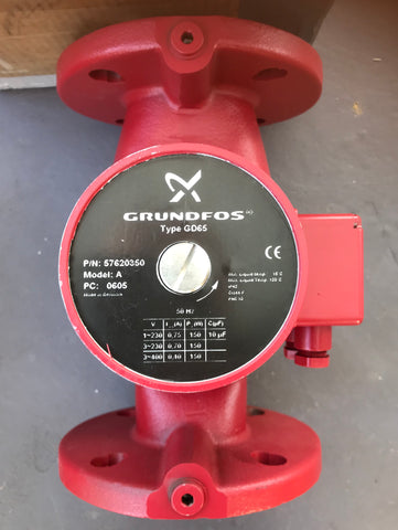 GRUNDFOS GD 65 415v 57620350 PUMP Heating Circulator #877