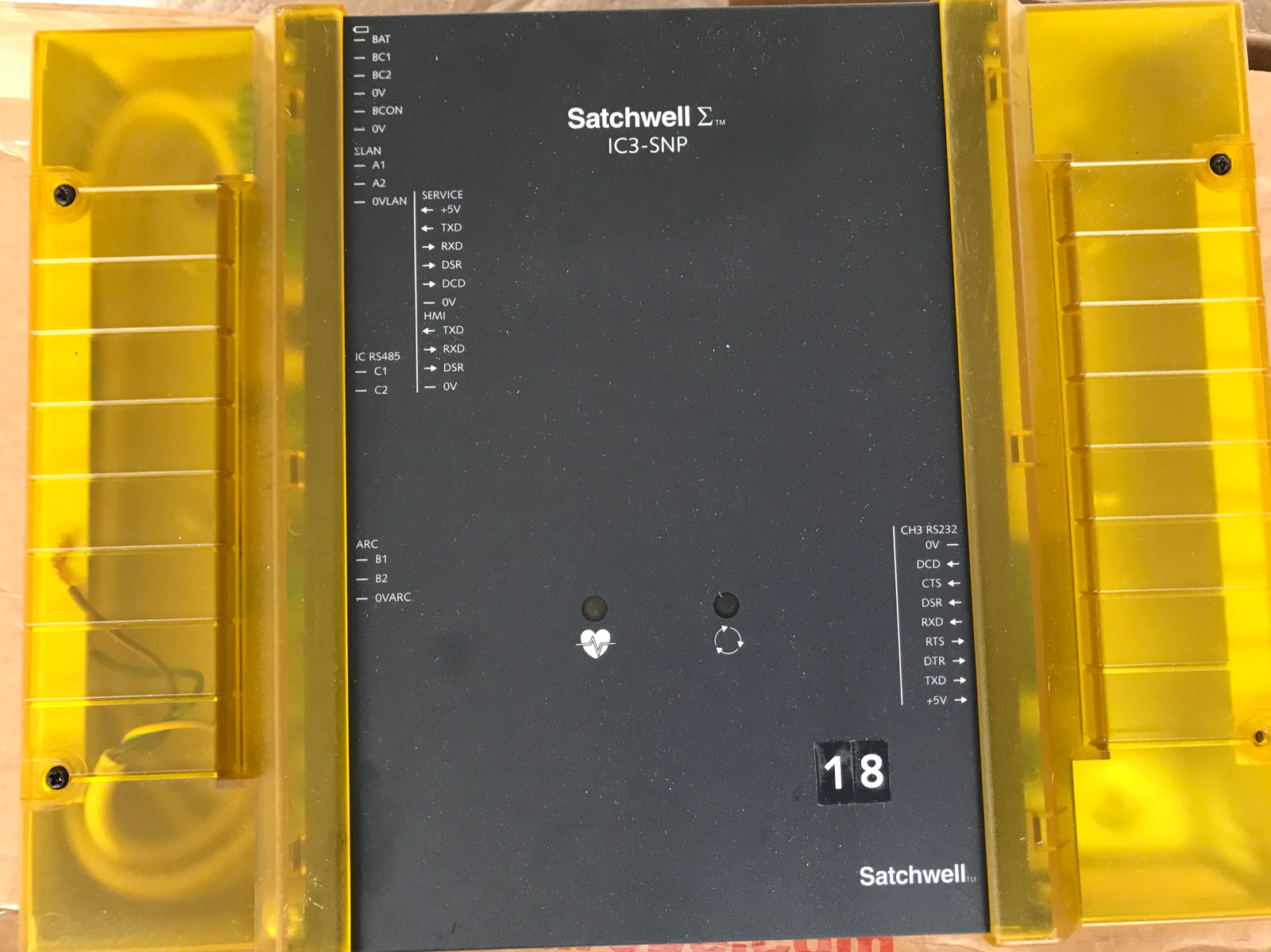SATCHWELL SCHNEIDER SIGMA S-IC3-SNP-DT HVAC INTEGRATION CONTROLLER #1723