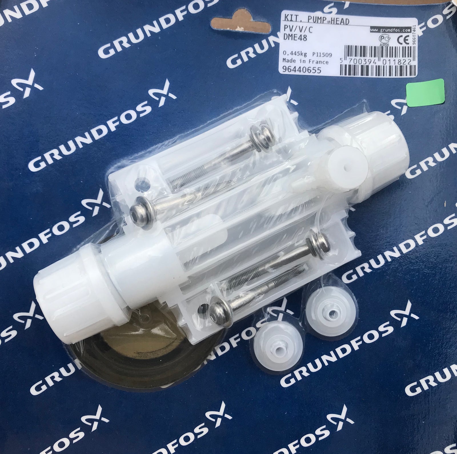 Grundfos Kit Pump Head DME48 PV/V/C 96440655 #1610