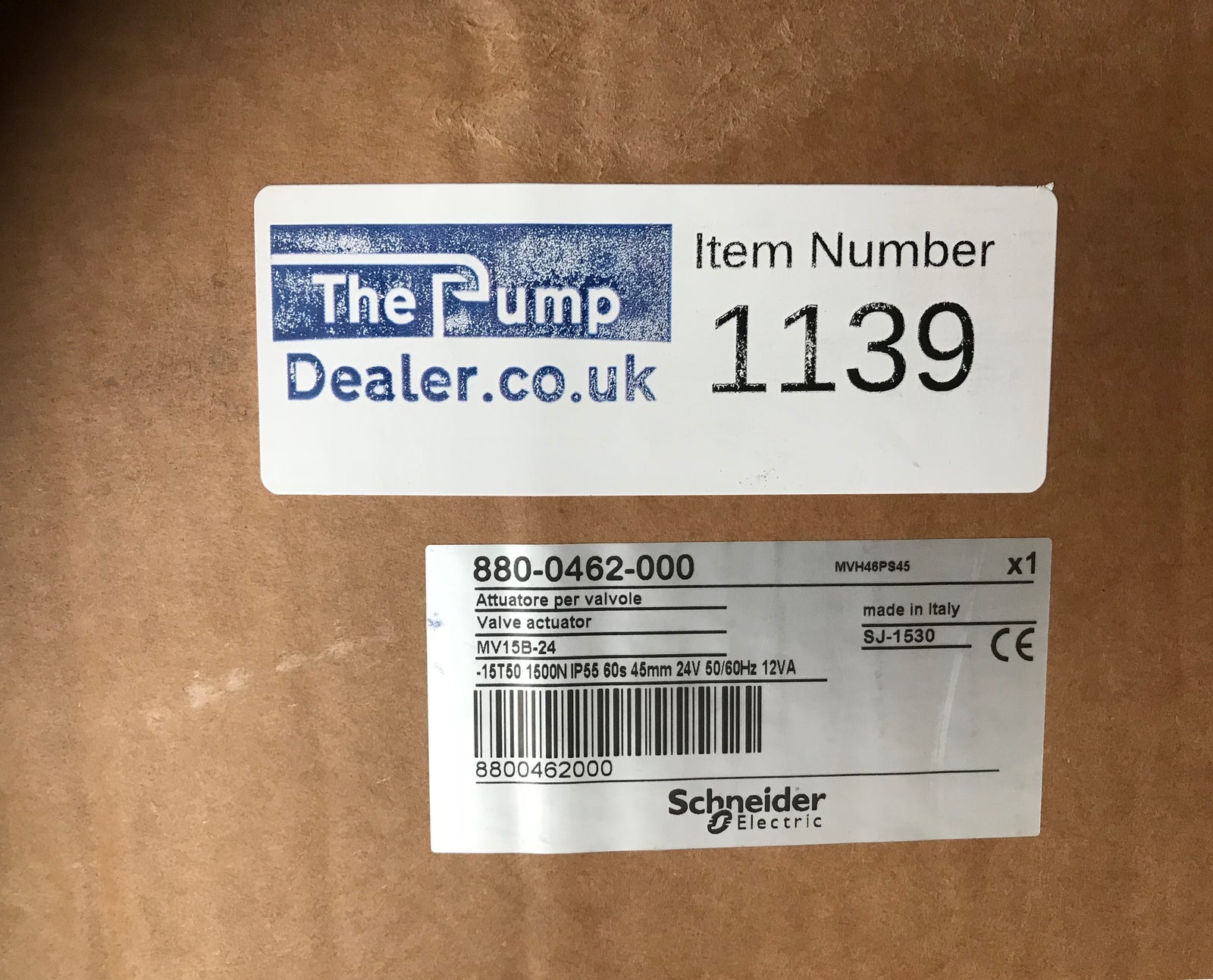 Schneider Forta MV15B-24 Actuator 24v 8800462000  #1139