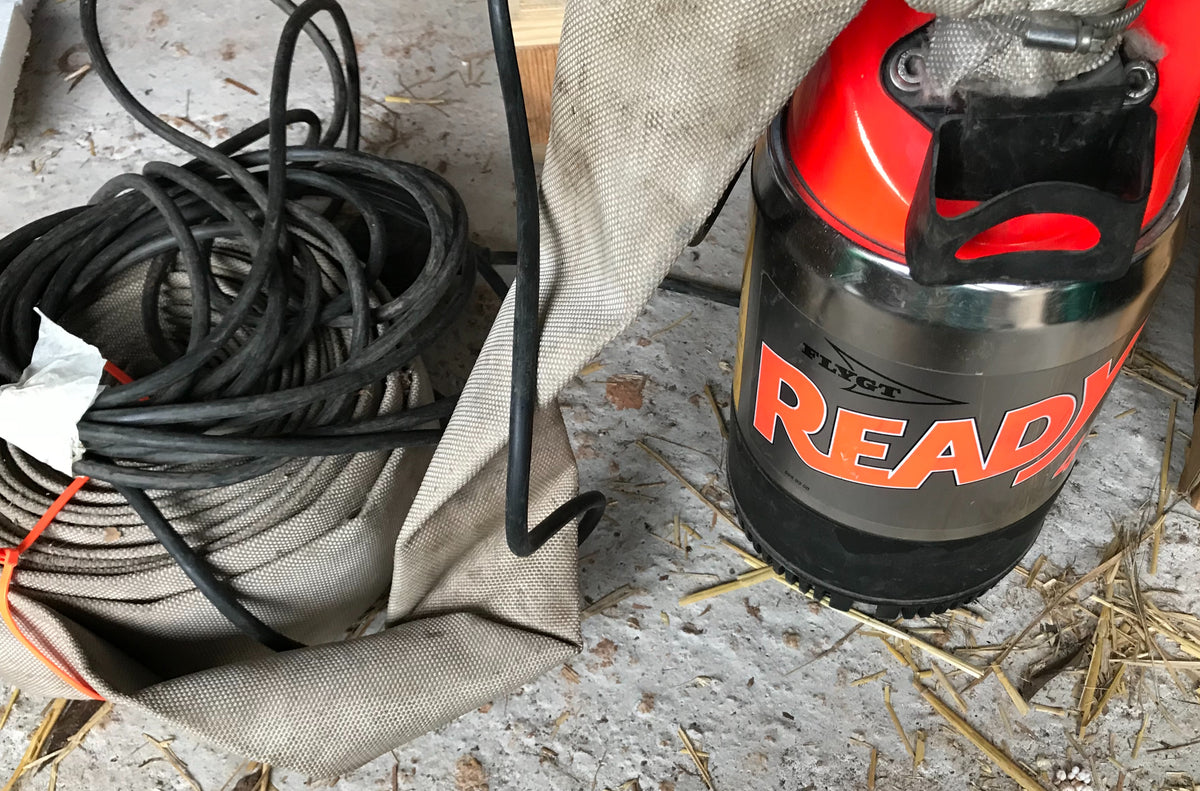 Flygt Ready 4 110v submersible waste water pump Automatic With Float 2004.211.0010 #1078