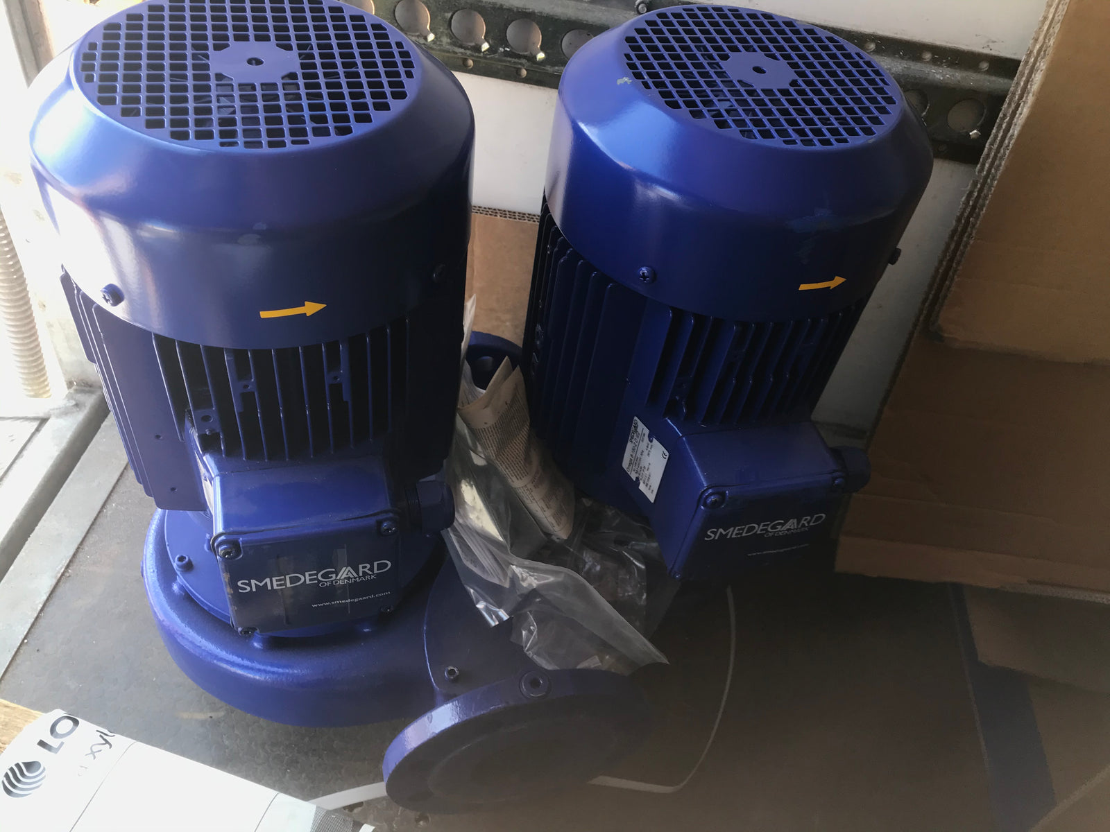 Smedegaard 8-150-2 D Twin Head Circulator Pump 4.8kw Dn80 #2590