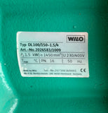 Wilo CronoTwin DL100/150-1,5/4 DN100 Circulator Pump 415v 1.5kW 2026583 #2890