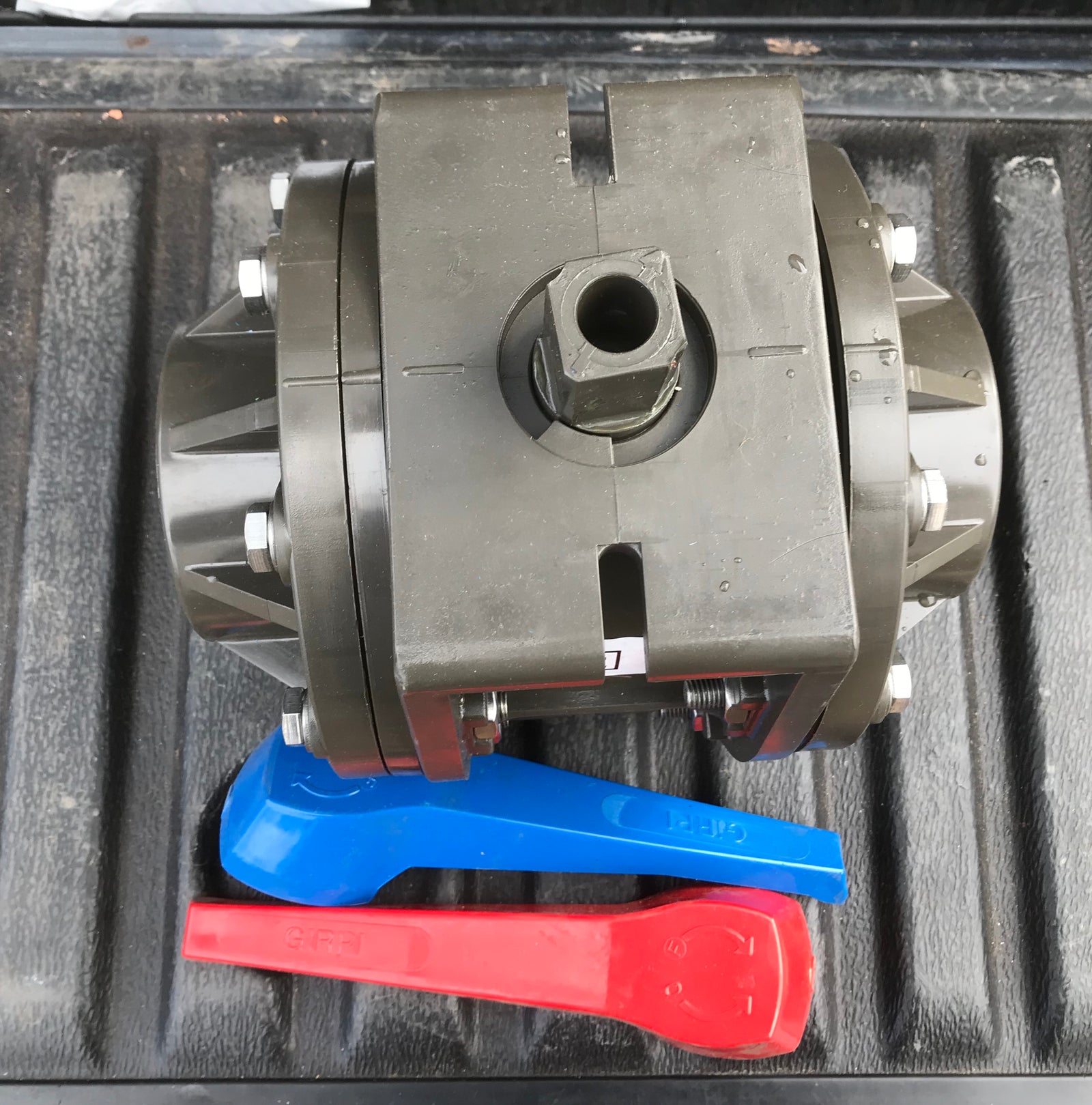 Durapipe HTA GVHFEP90 90mm flanged socket Ball Valve isolator #1399