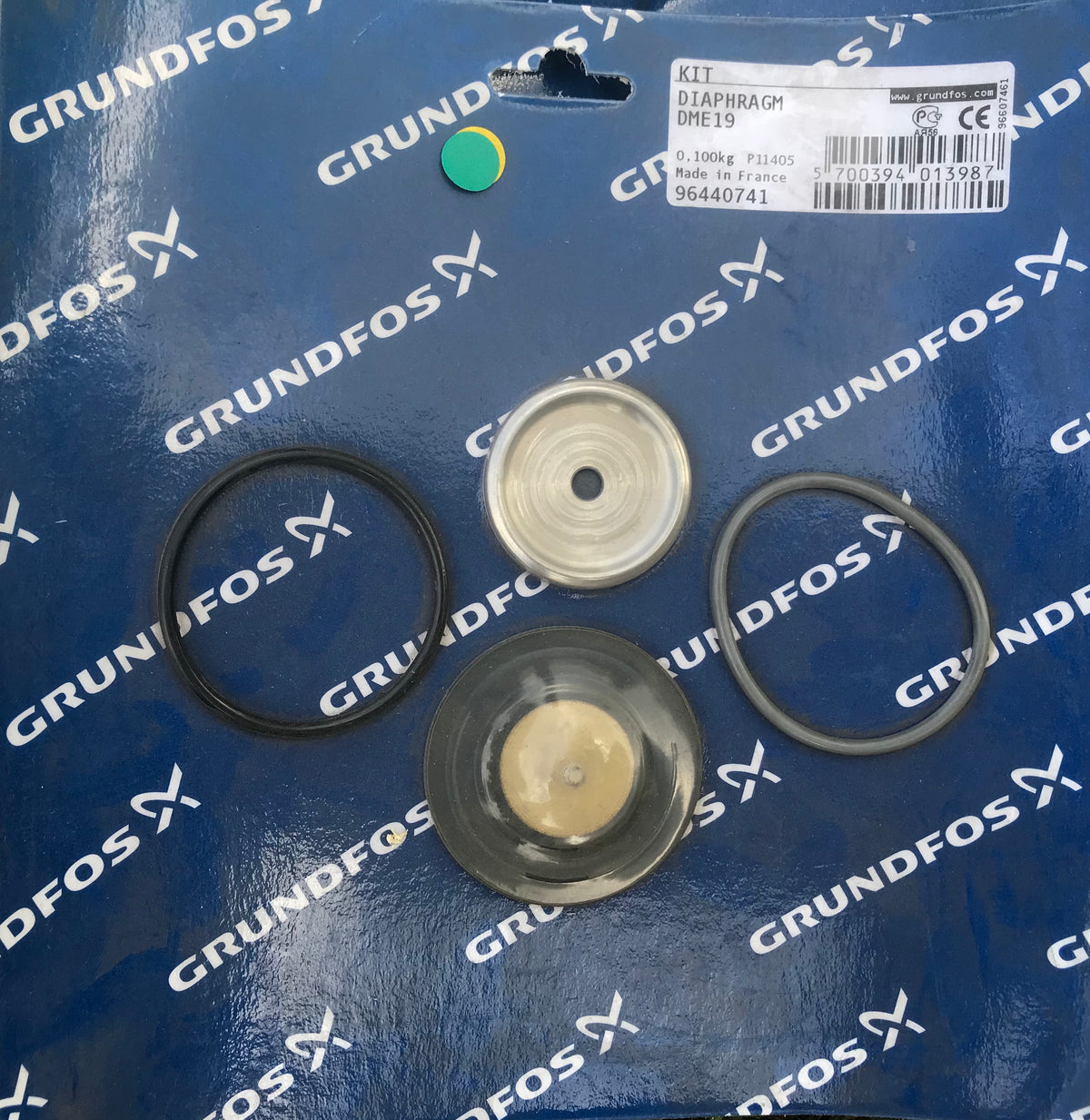 Grundfos Kit Diaphragm DME19 96440741 #1605