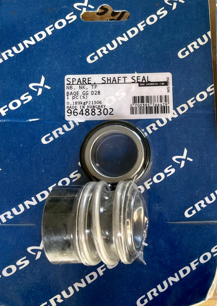 Grundfos Shaft Seal 96488302 BAQE GG D28 NB NK TP #2839
