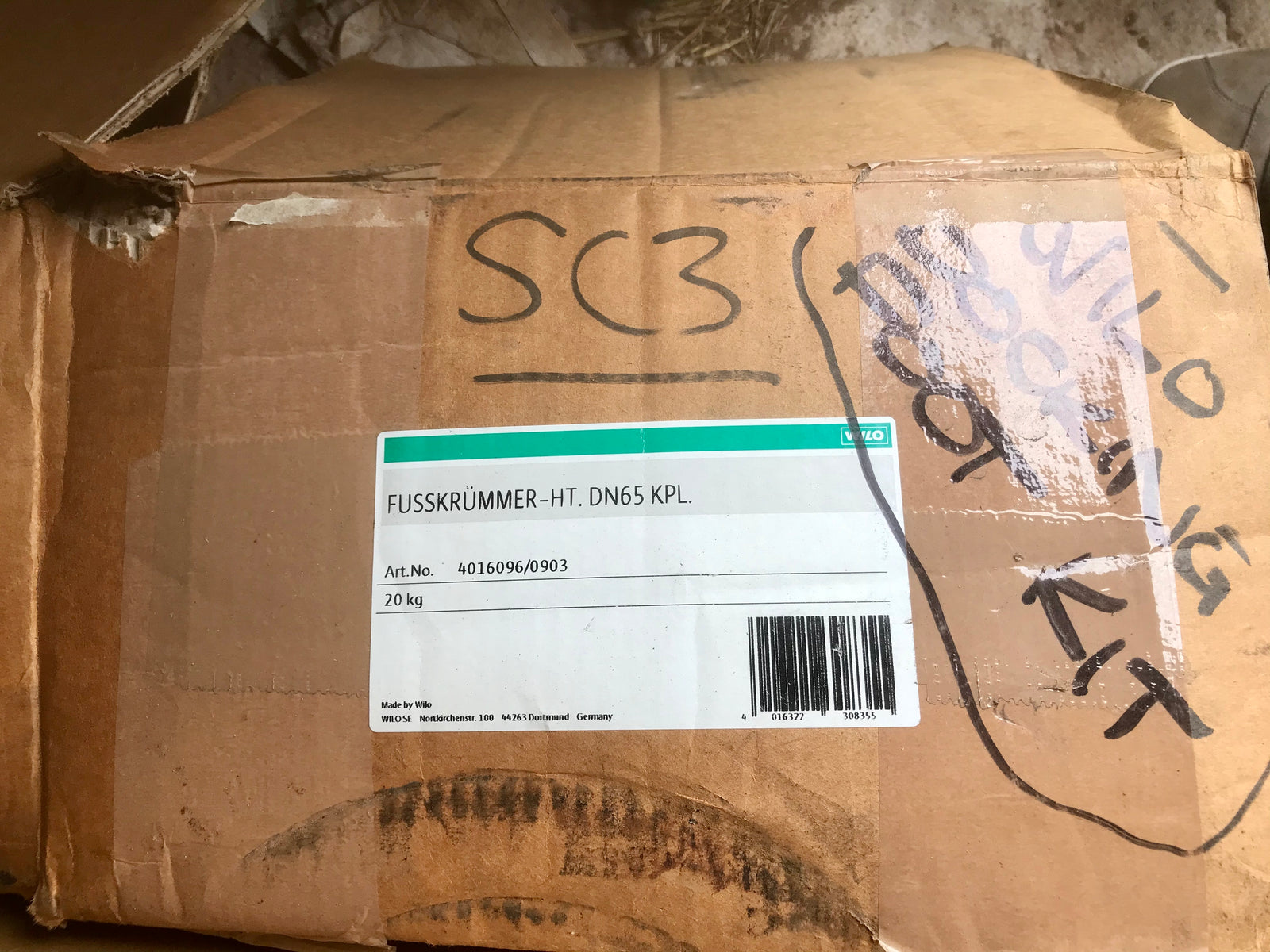 Wilo Drain Lift TP DN65 Docking kit 4016096 #2419