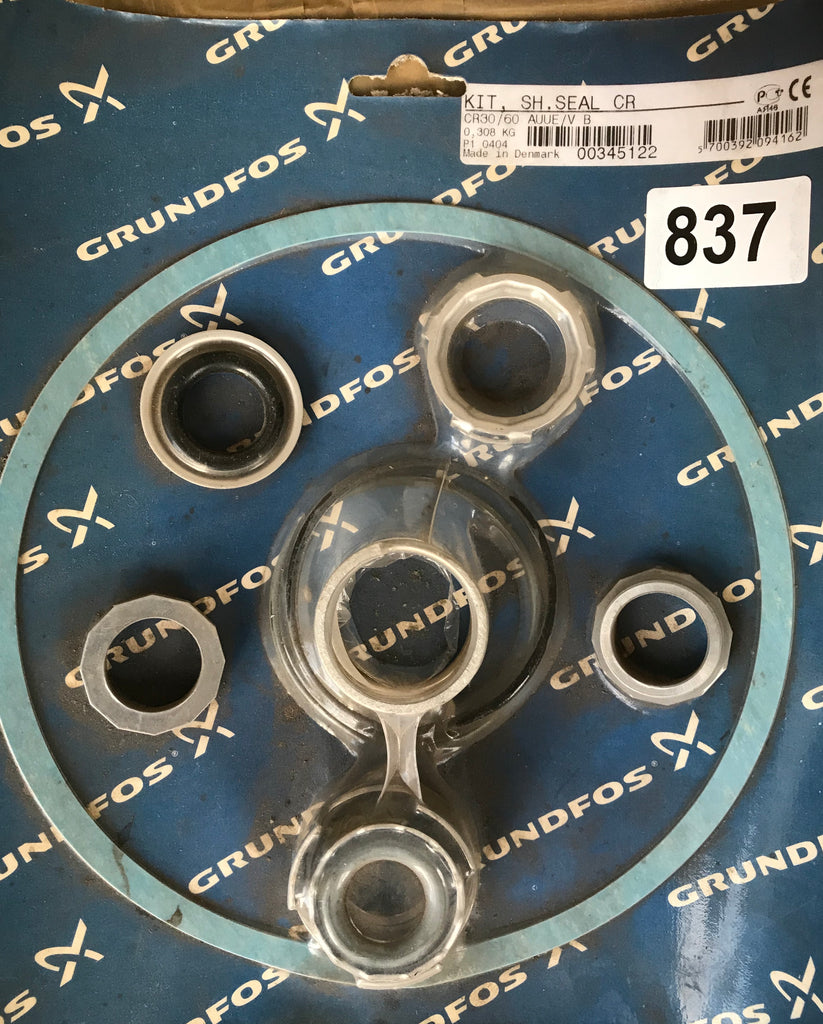 Grundfos CR30 / 60 MECH SHAFT SEAL AND GASKET KIT AUUE/V #837