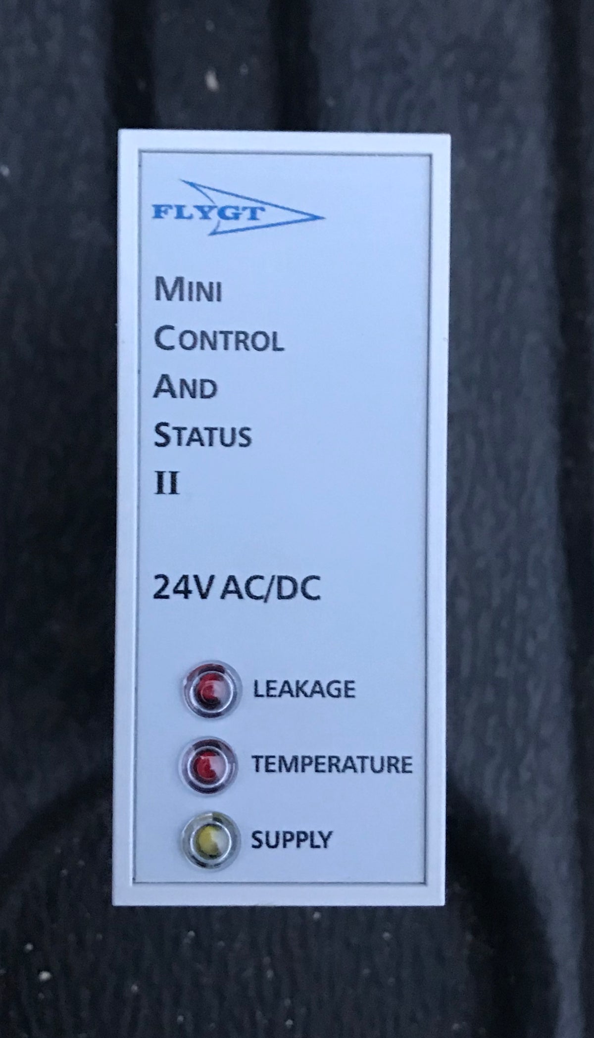 Flygt MiniCAS II Pump sensor monitor 24vac #1288