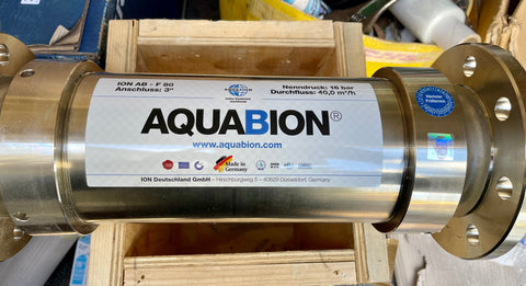 Aquabion ION AB-F80 Galvanic Water Softener Treatment Limescale DN80 #2828 VAT